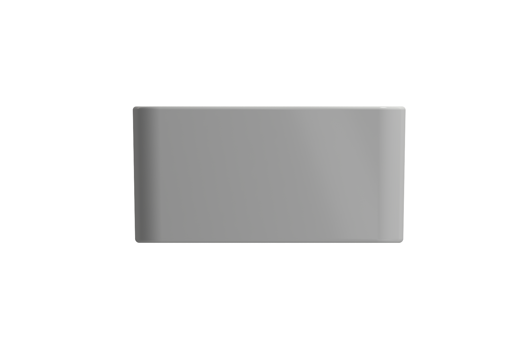 Alternate Image for BOCCHI Classico 20" Fireclay Farmhouse Apron Single Bowl Kitchen Sink, Matte Gray, 1136-006-0120