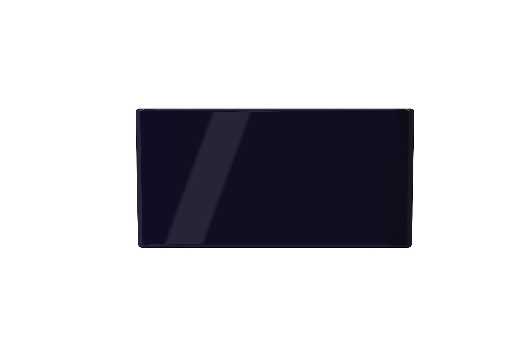 Alternate Image for BOCCHI Classico 20" Fireclay Farmhouse Apron Single Bowl Kitchen Sink, Sapphire Blue, 1136-010-0120