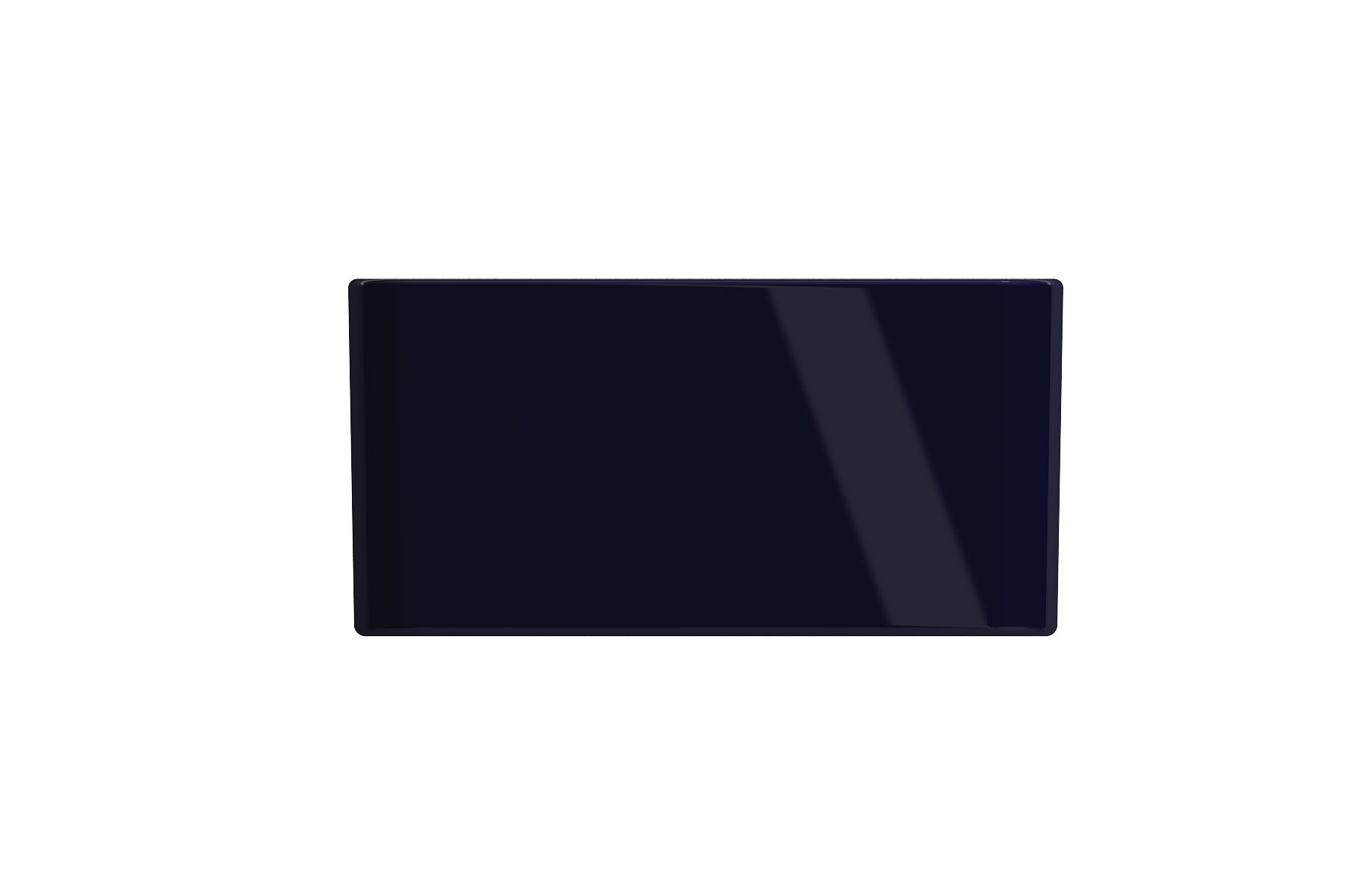 Alternate Image for BOCCHI Classico 20" Fireclay Farmhouse Apron Single Bowl Kitchen Sink, Sapphire Blue, 1136-010-0120