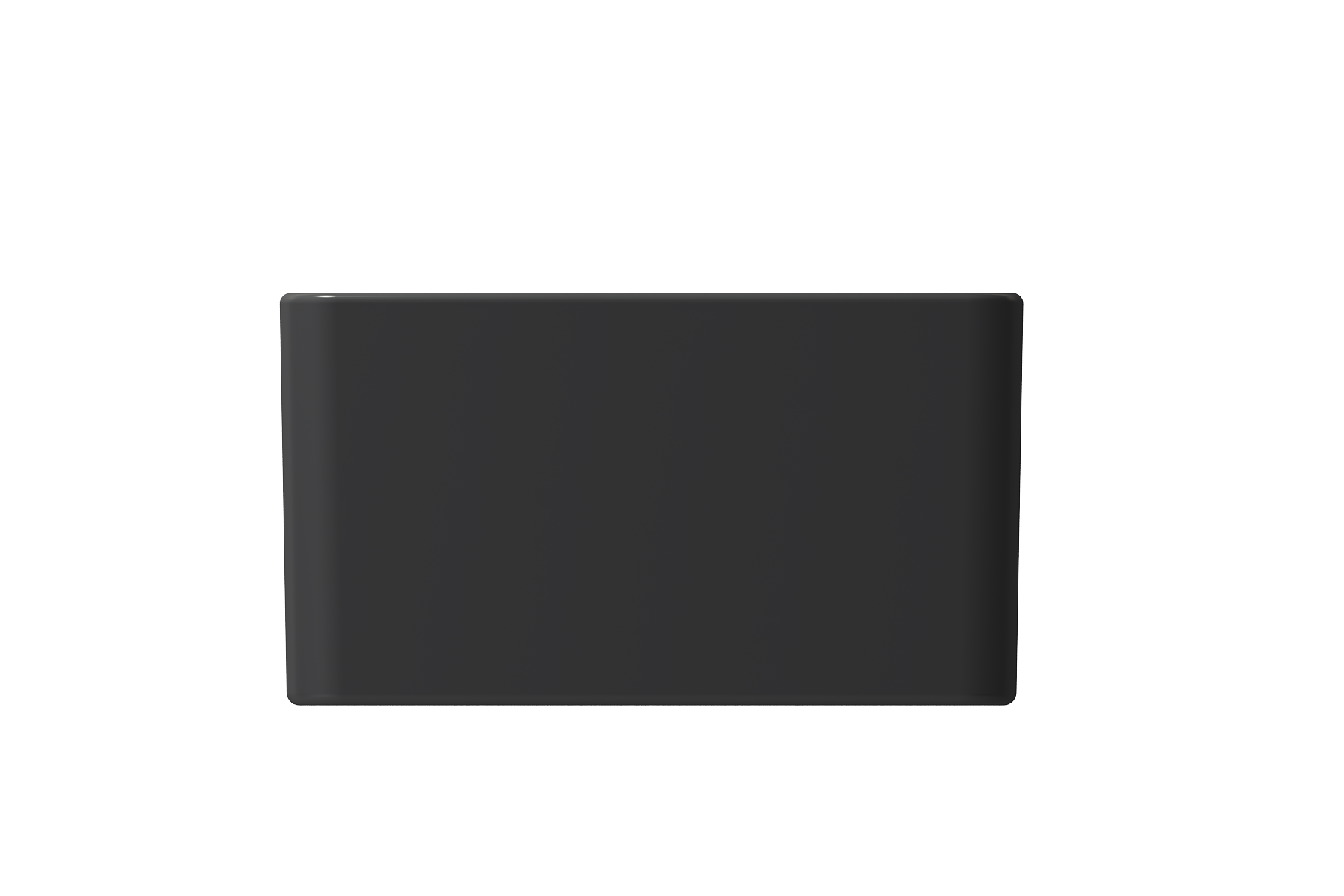 Alternate Image for BOCCHI Classico 20" Fireclay Farmhouse Apron Single Bowl Kitchen Sink, Matte Dark Gray, 1136-020-0120