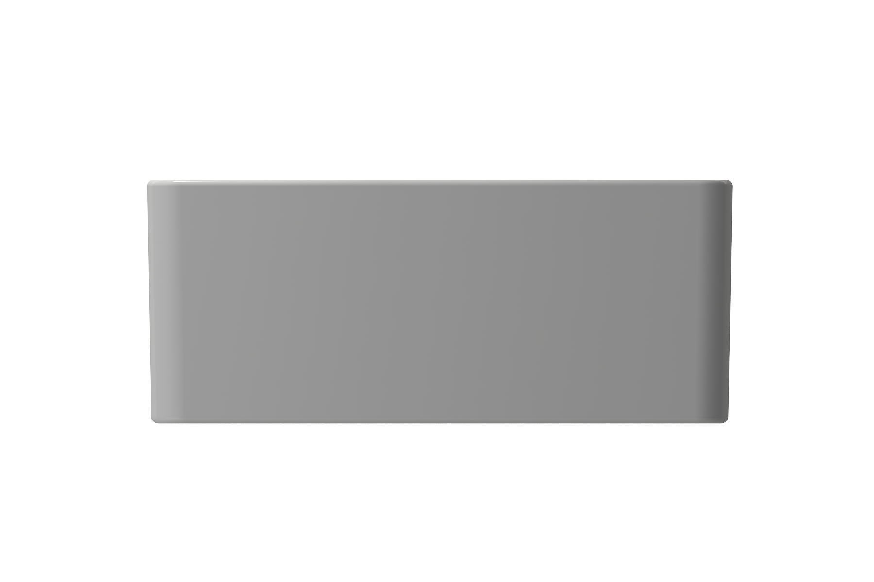 Alternate Image for BOCCHI Classico 24" Fireclay Farmhouse Apron Single Bowl Kitchen Sink, Matte Gray, 1137-006-0120