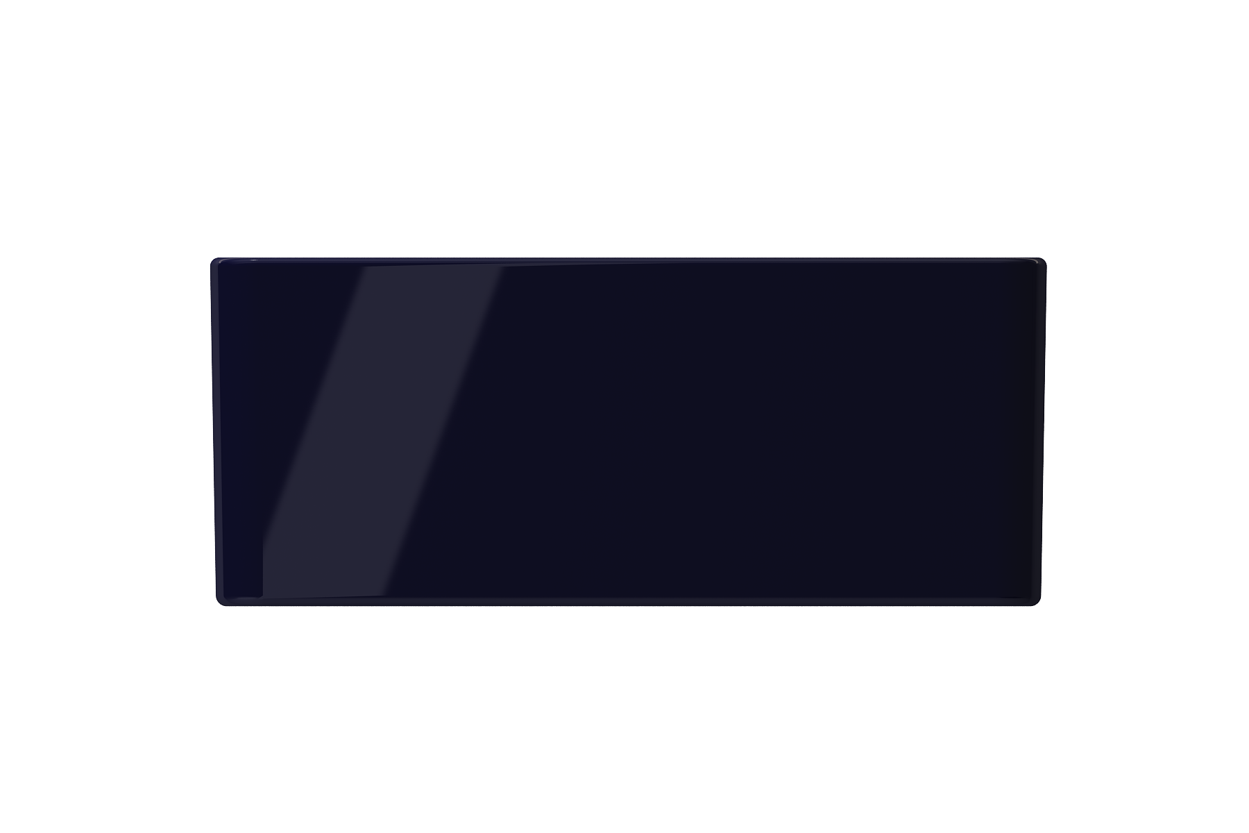 Alternate Image for BOCCHI Classico 24" Fireclay Farmhouse Apron Single Bowl Kitchen Sink, Sapphire Blue, 1137-010-0120