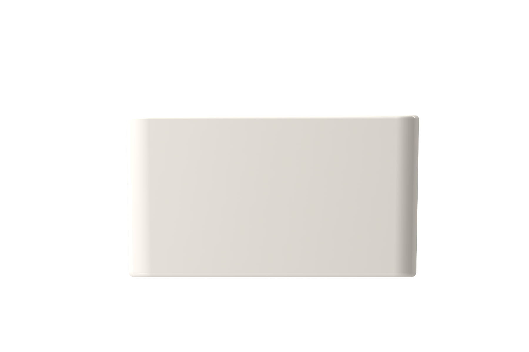 Alternate Image for BOCCHI Classico 24" Fireclay Farmhouse Apron Single Bowl Kitchen Sink, Biscuit, 1137-014-0120