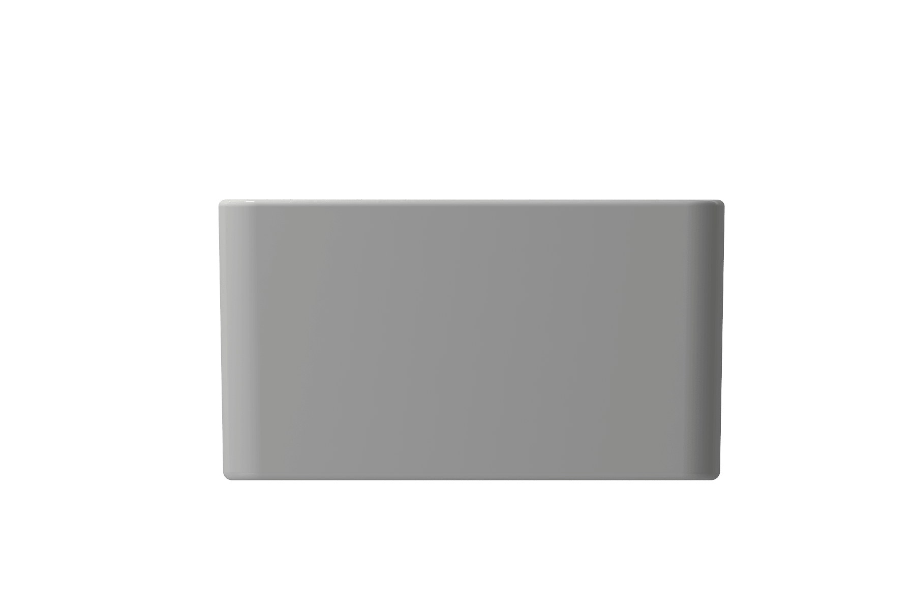 Alternate Image for BOCCHI Classico 33" Fireclay Farmhouse Apron 50/50 Double Bowl Kitchen Sink, Matte Gray, 1139-006-0120