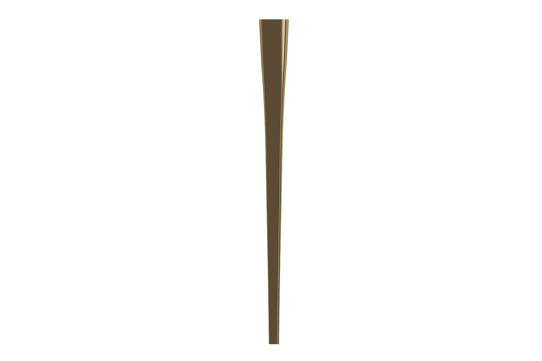 BOCCHI Lavita Console Leg Set Fireclay 31 in. in Matte Gold, 1169-403-0320