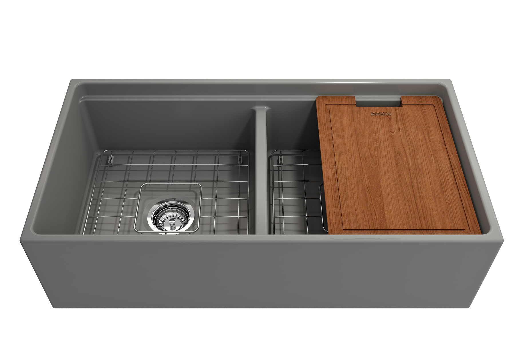 Alternate Image for BOCCHI Wooden Cutting Board with Handle - Sapron Frontele, 2320 0001