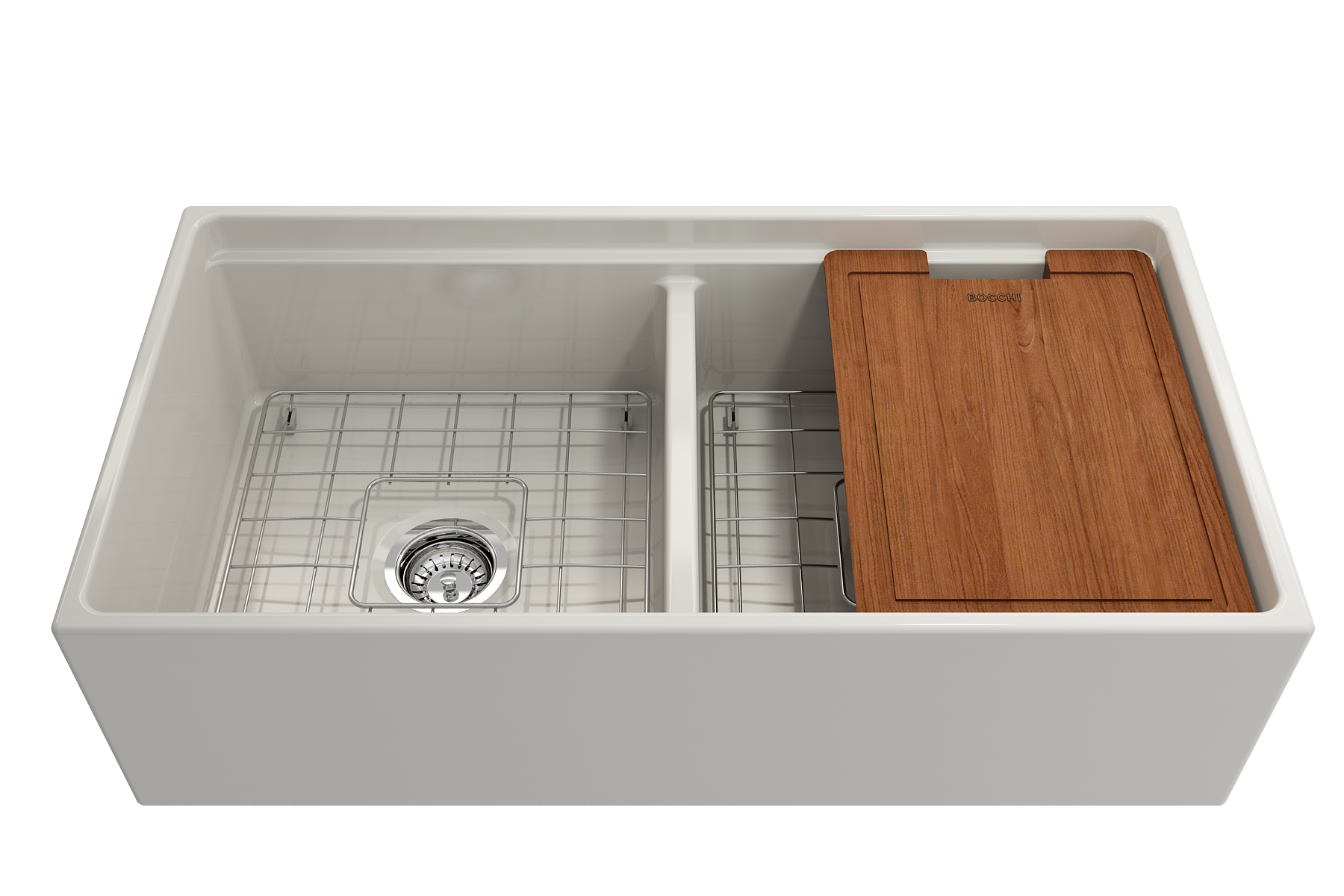 Alternate Image for BOCCHI Wooden Cutting Board with Handle - Sapron Frontele, 2320 0001