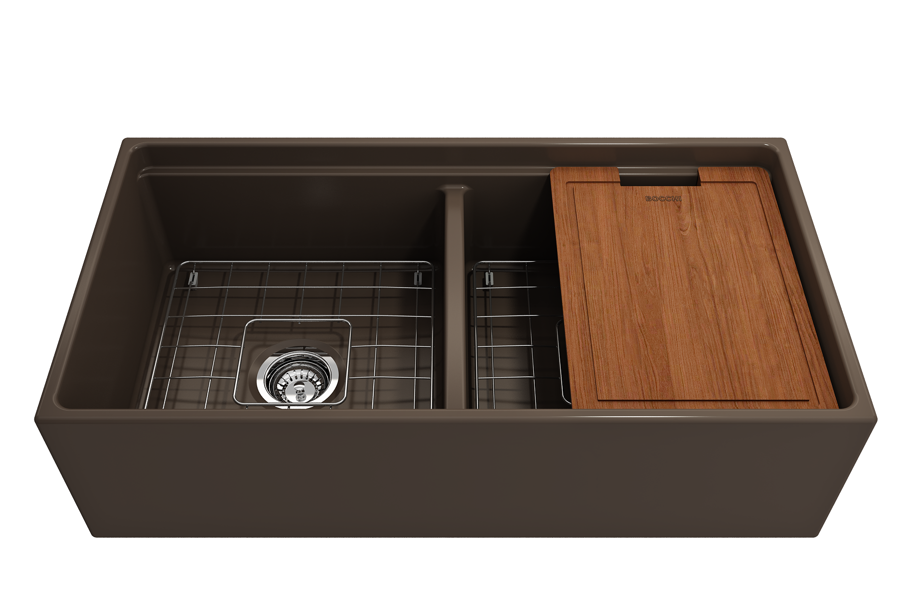 Alternate Image for BOCCHI Wooden Cutting Board with Handle - Sapron Frontele, 2320 0001