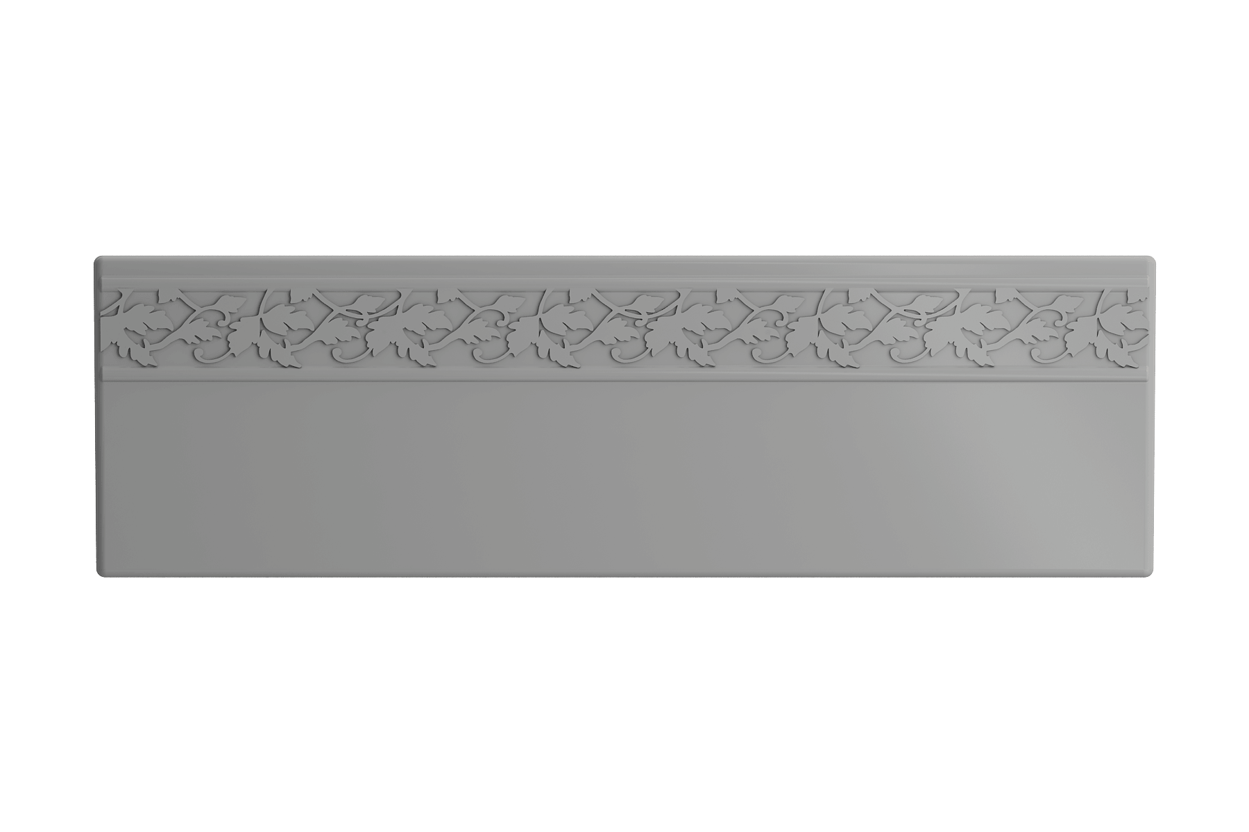 Alternate Image for BOCCHI Vigneto 33" Fireclay Farmhouse Apron Single Bowl Kitchen Sink, Matte Gray, 1353-006-0120