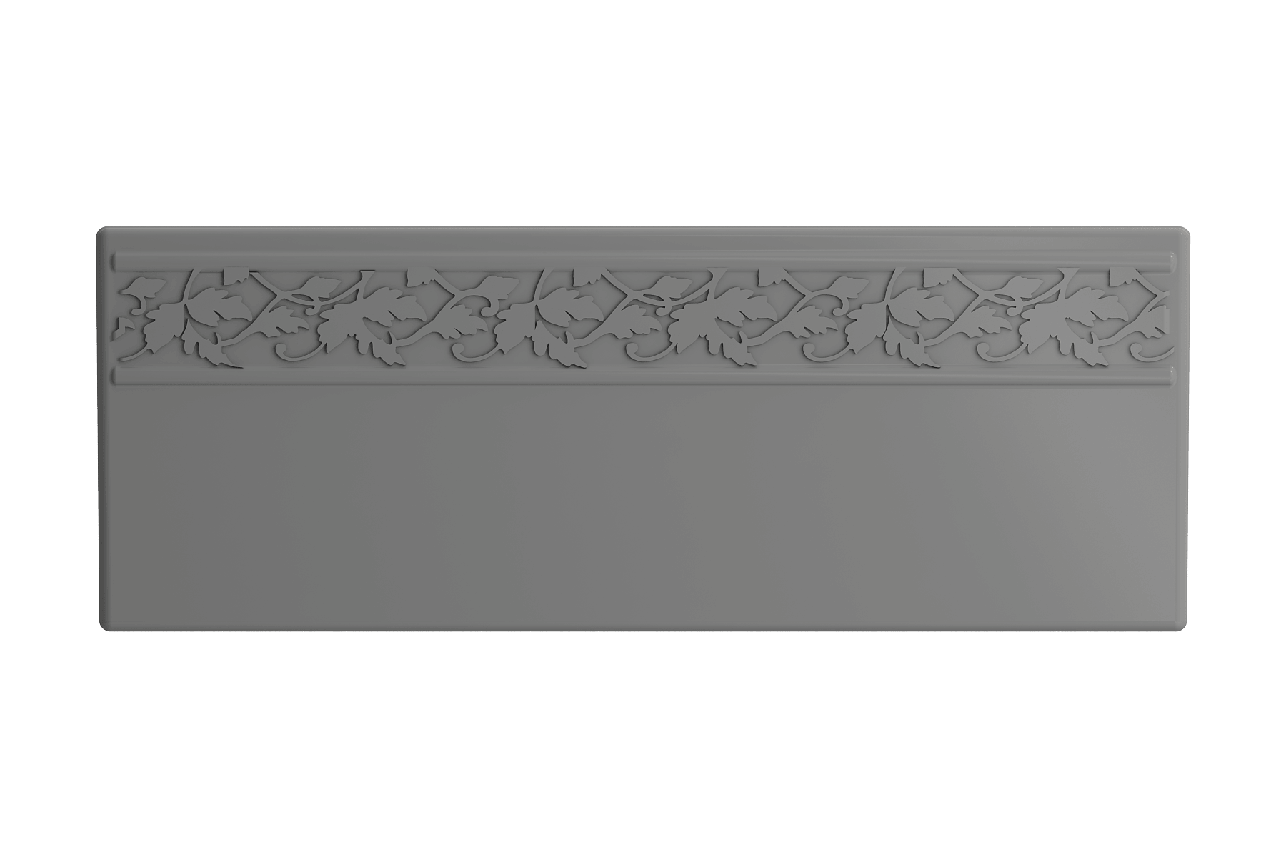 Alternate Image for BOCCHI Vigneto 27" Fireclay Farmhouse Apron Single Bowl Kitchen Sink, Matte Gray, 1357-006-0120