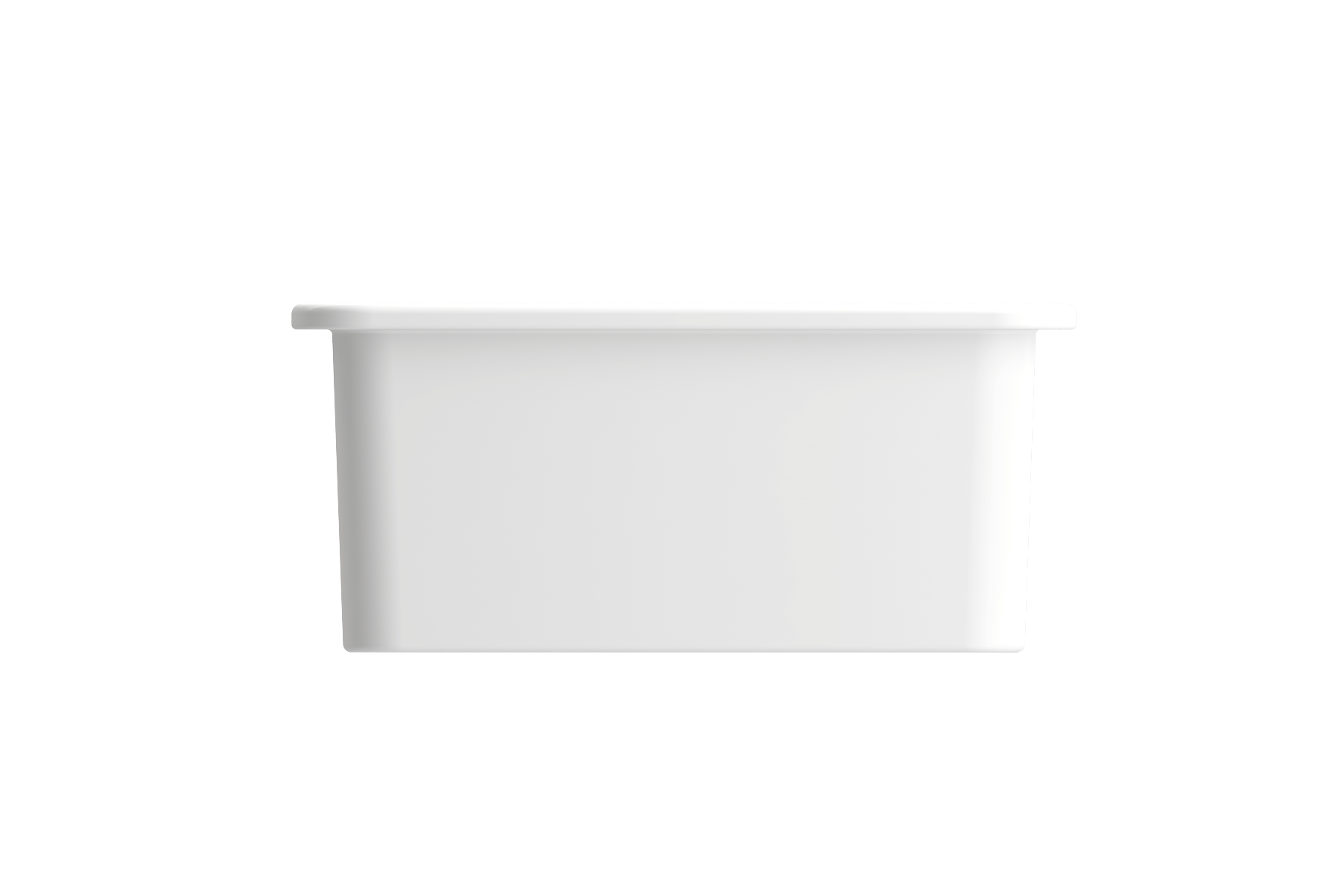 Alternate Image for BOCCHI Sotto 12" Fireclay Undermount Single Bowl Bar Sink with Strainer, Matte White, 1358-002-0120