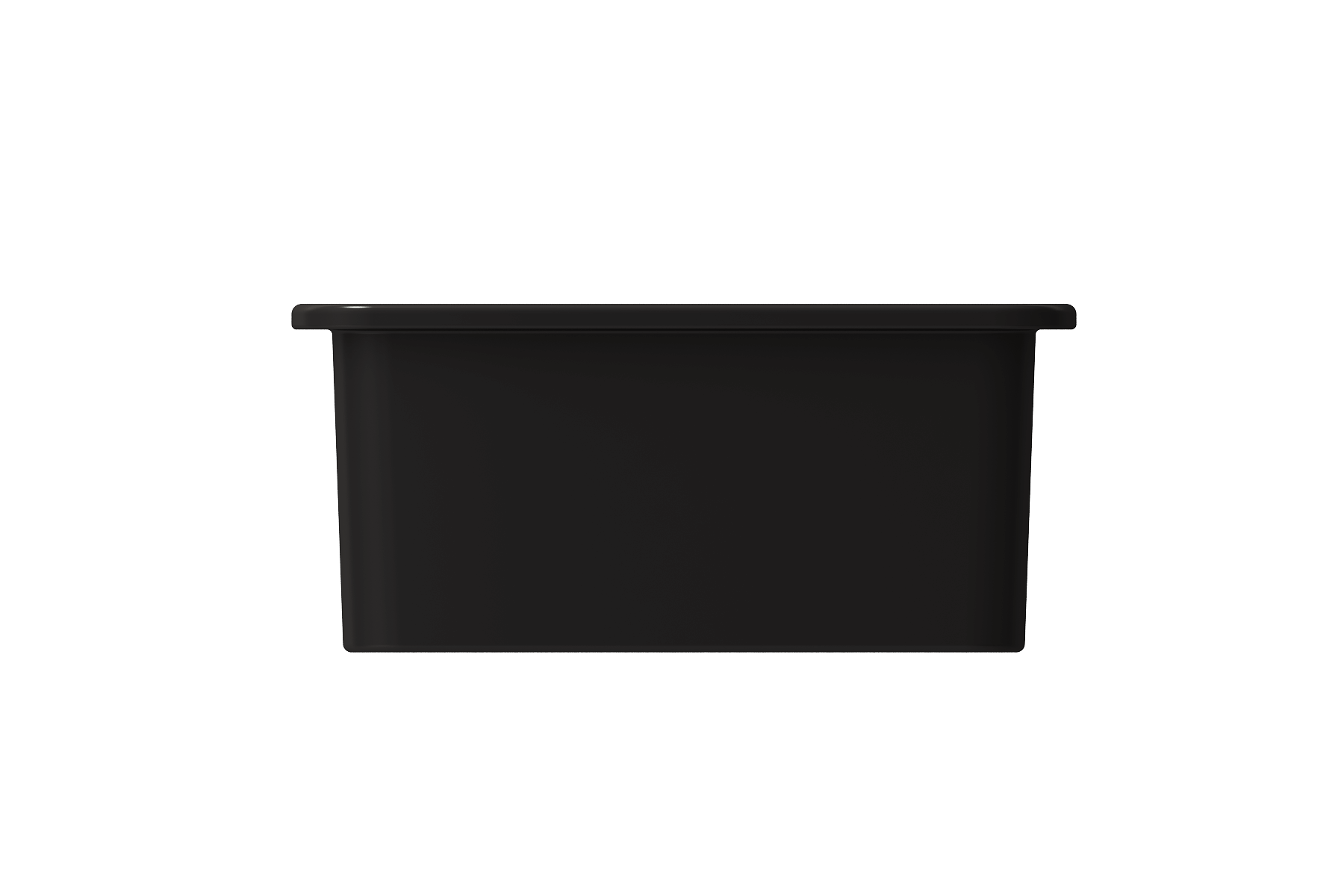 Alternate Image for BOCCHI Sotto 12" Fireclay Undermount Single Bowl Bar Sink with Strainer, Matte Black, 1358-004-0120