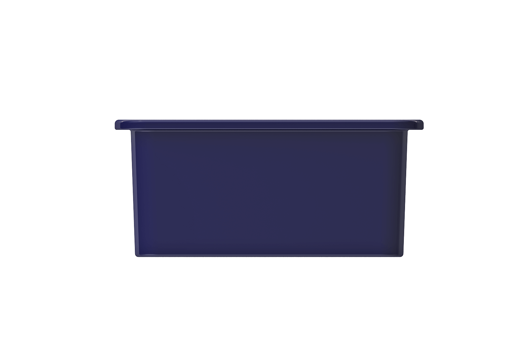 Alternate Image for BOCCHI Sotto 12" Fireclay Undermount Single Bowl Bar Sink with Strainer, Sapphire Blue, 1358-010-0120