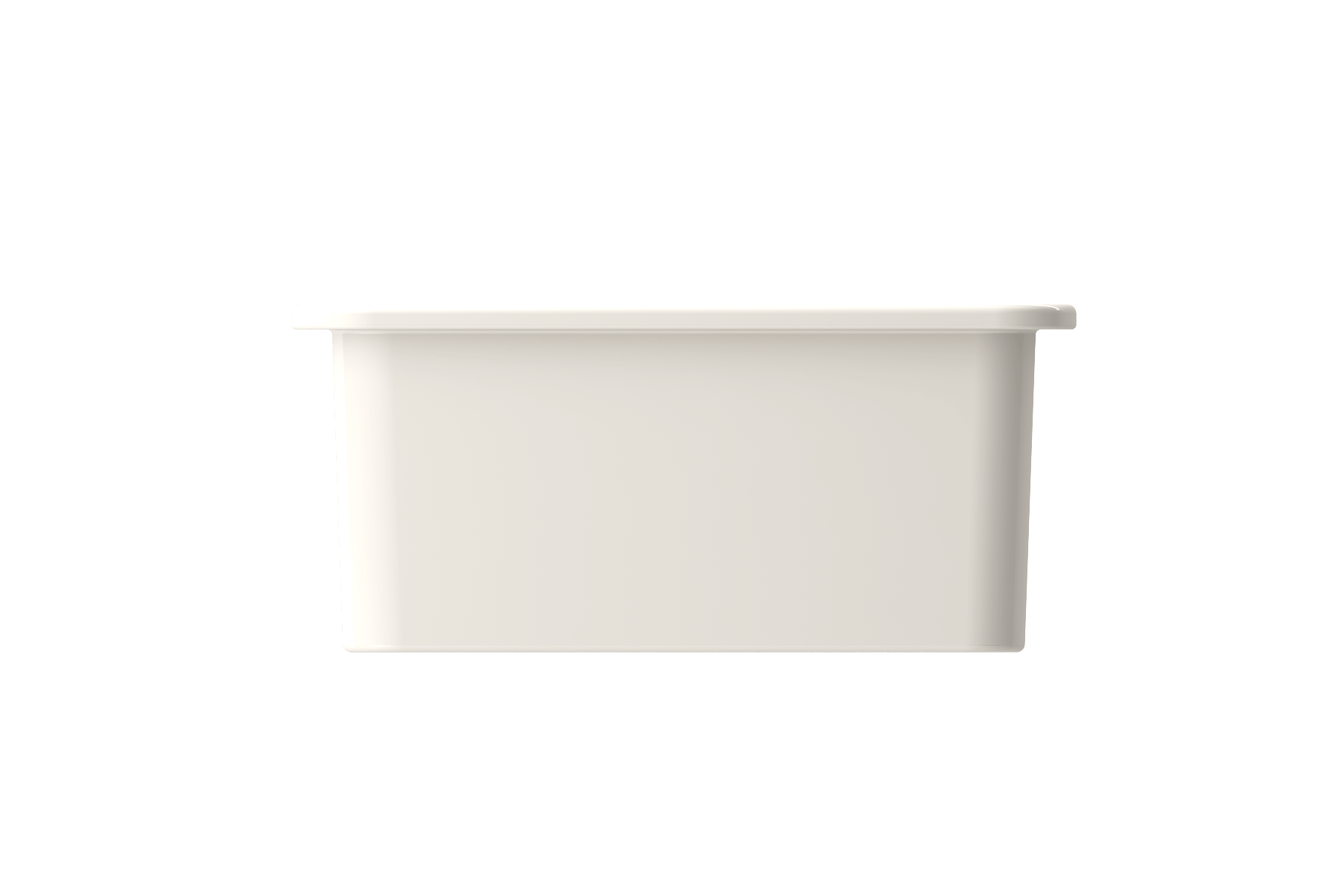 Alternate Image for BOCCHI Sotto 12" Fireclay Undermount Single Bowl Bar Sink with Strainer, Biscuit, 1358-014-0120