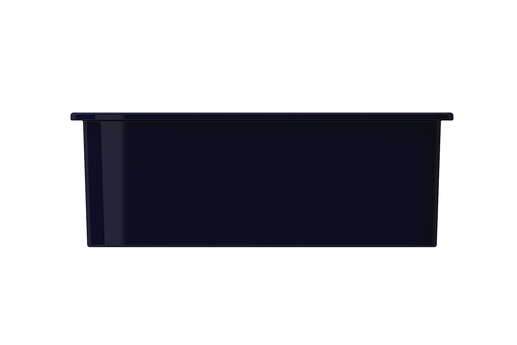Alternate Image for BOCCHI Sotto 27" Fireclay Dual Mount Single Bowl Kitchen Sink, Sapphire Blue, 1360-010-0120