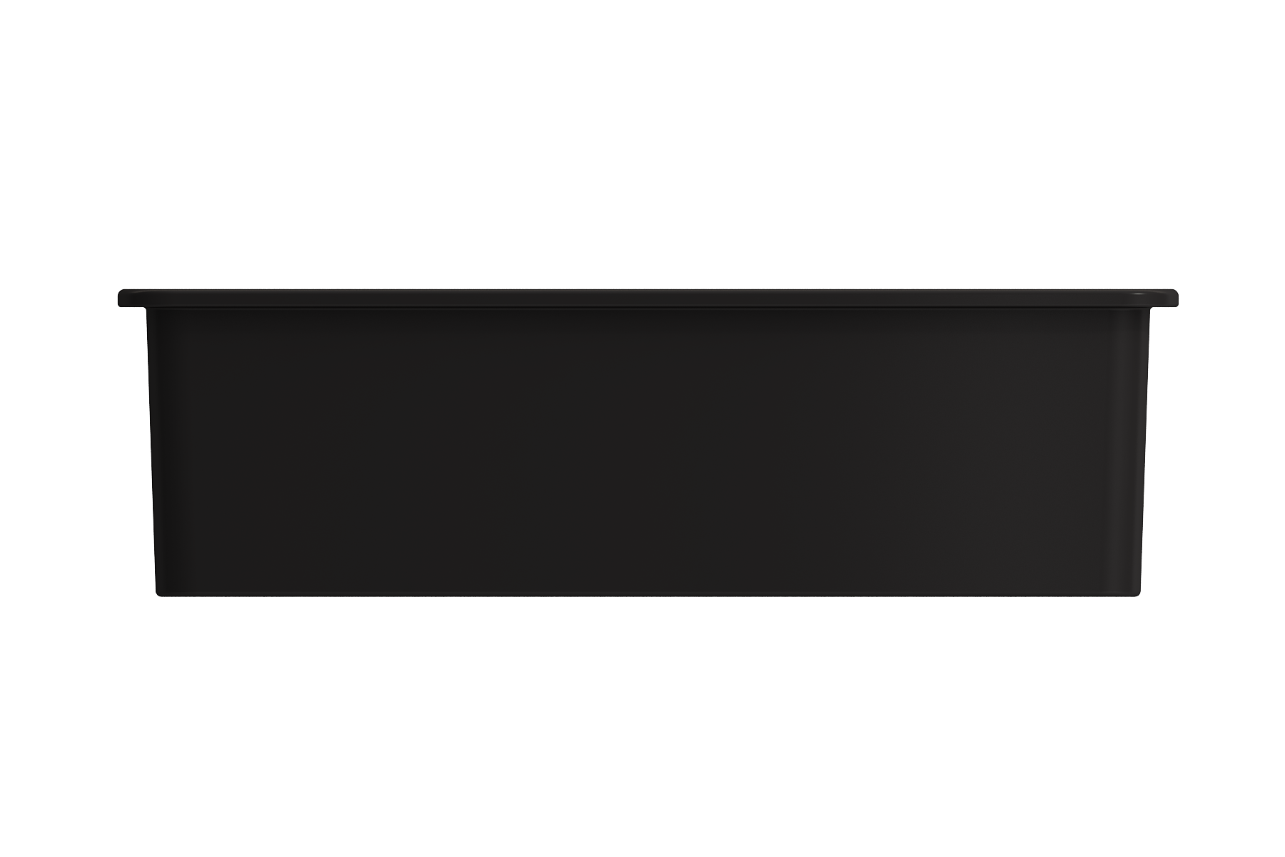 Alternate Image for BOCCHI Sotto 32" Fireclay Undermount Single Bowl Kitchen Sink, Matte Black, 1362-004-0120