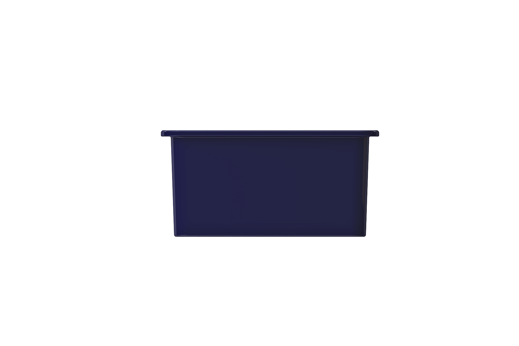 Alternate Image for BOCCHI Sotto 32" Fireclay Undermount Single Bowl Kitchen Sink, Sapphire Blue, 1362-010-0120