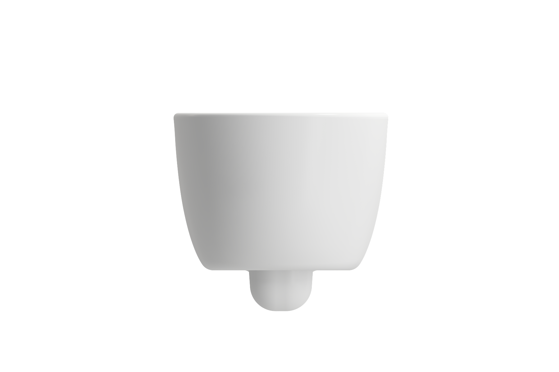 Alternate Image for BOCCHI Vettore Wall-Hung Toilet Bowl in Matte White, 1416-002-0129