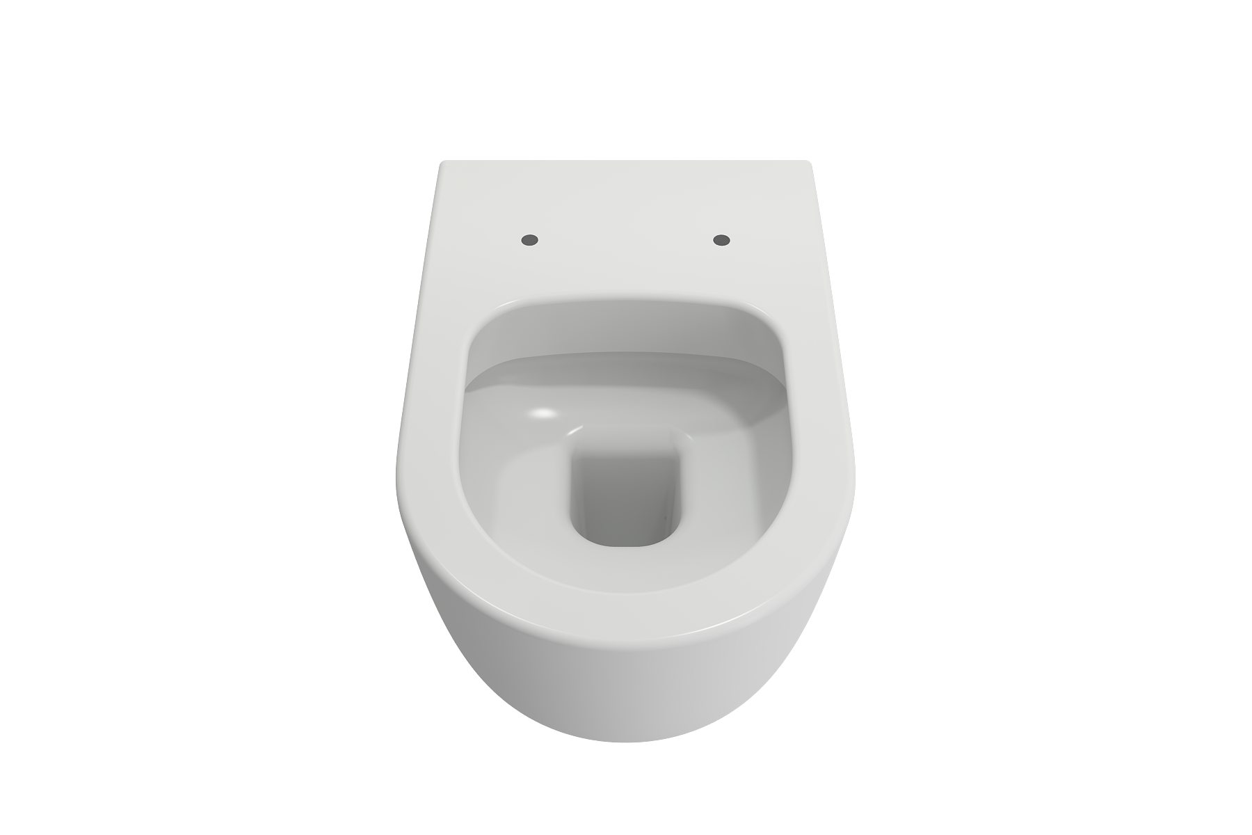 Alternate Image for BOCCHI Vettore Wall-Hung Toilet Bowl in Matte White, 1416-002-0129