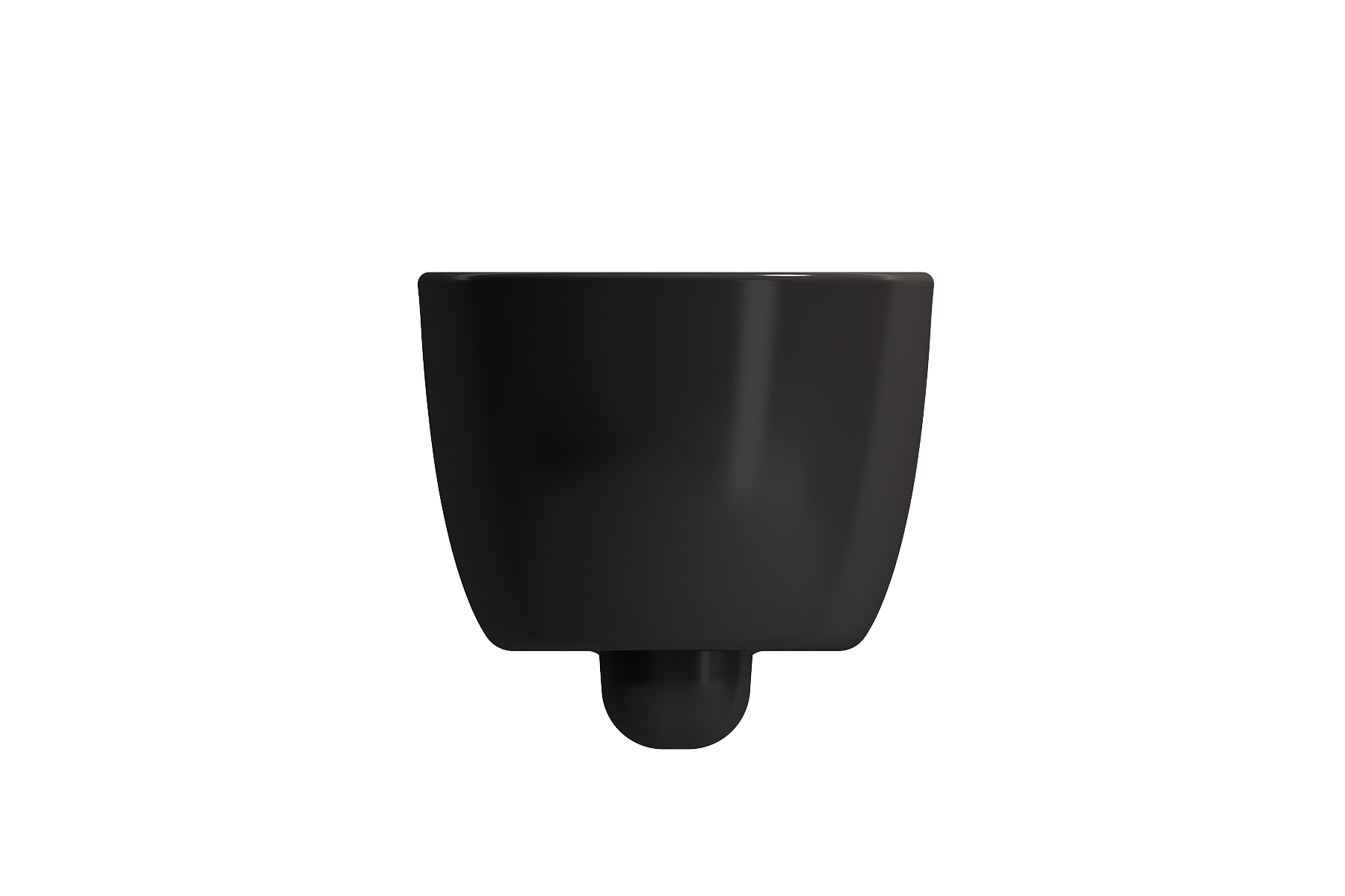 Alternate Image for BOCCHI Vettore Wall-Hung Toilet Bowl in Matte Black, 1416-004-0129