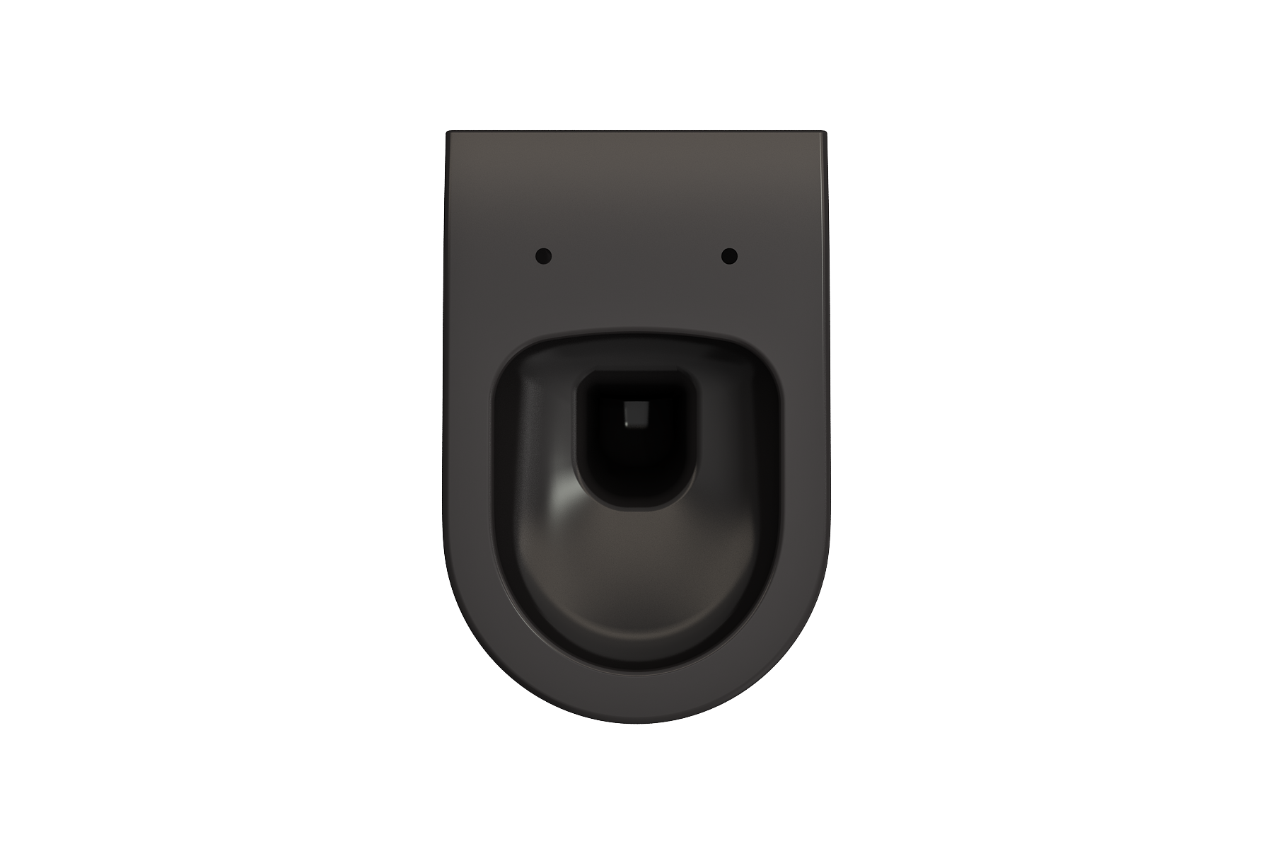 Alternate Image for BOCCHI Vettore Wall-Hung Toilet Bowl in Matte Black, 1416-004-0129