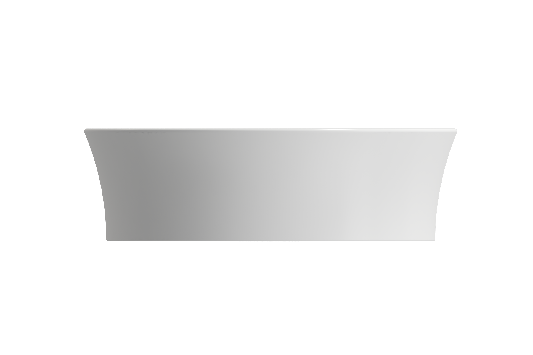 Alternate Image for BOCCHI Sottile 15" Round Vessel Fireclay Bathroom Sink, Matte White, 1478-002-0125