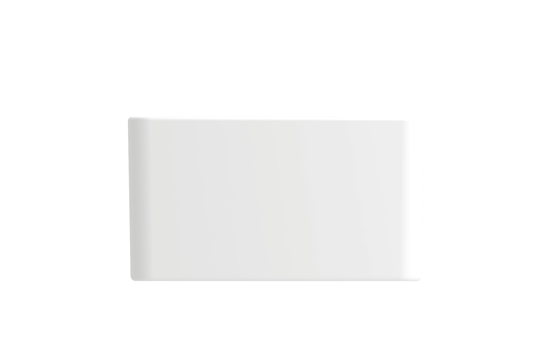 Alternate Image for BOCCHI Aderci Ultra-Slim 30" Fireclay Farmhouse Sink, Matte White, 1481-002-0120