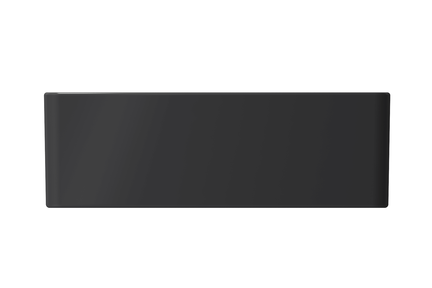 Alternate Image for BOCCHI Aderci Ultra-Slim 30" Fireclay Farmhouse Sink, Matte Dark Gray, 1481-020-0120