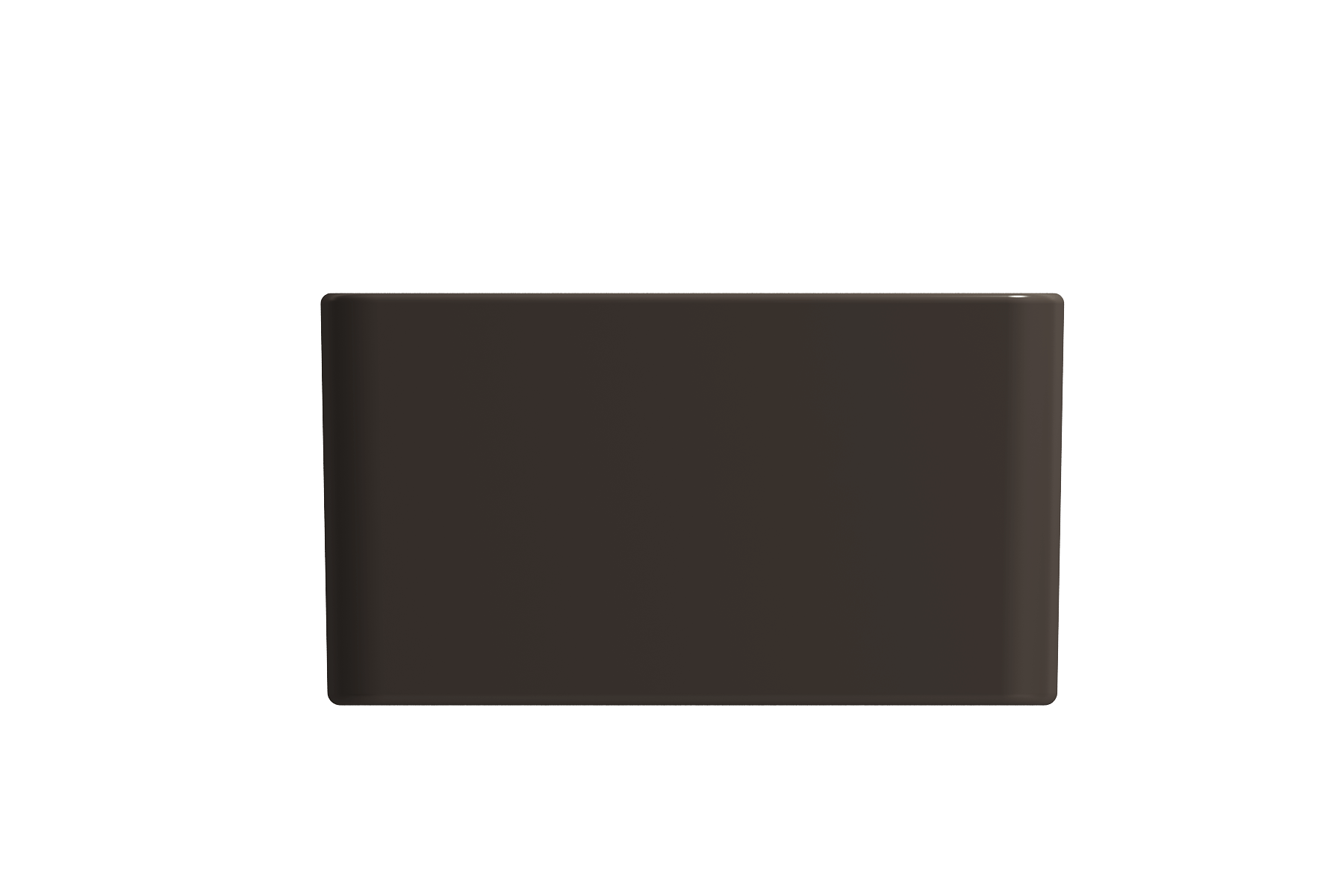 Alternate Image for BOCCHI Aderci Ultra-Slim 30" Fireclay Farmhouse Sink, Matte Brown, 1481-025-0120