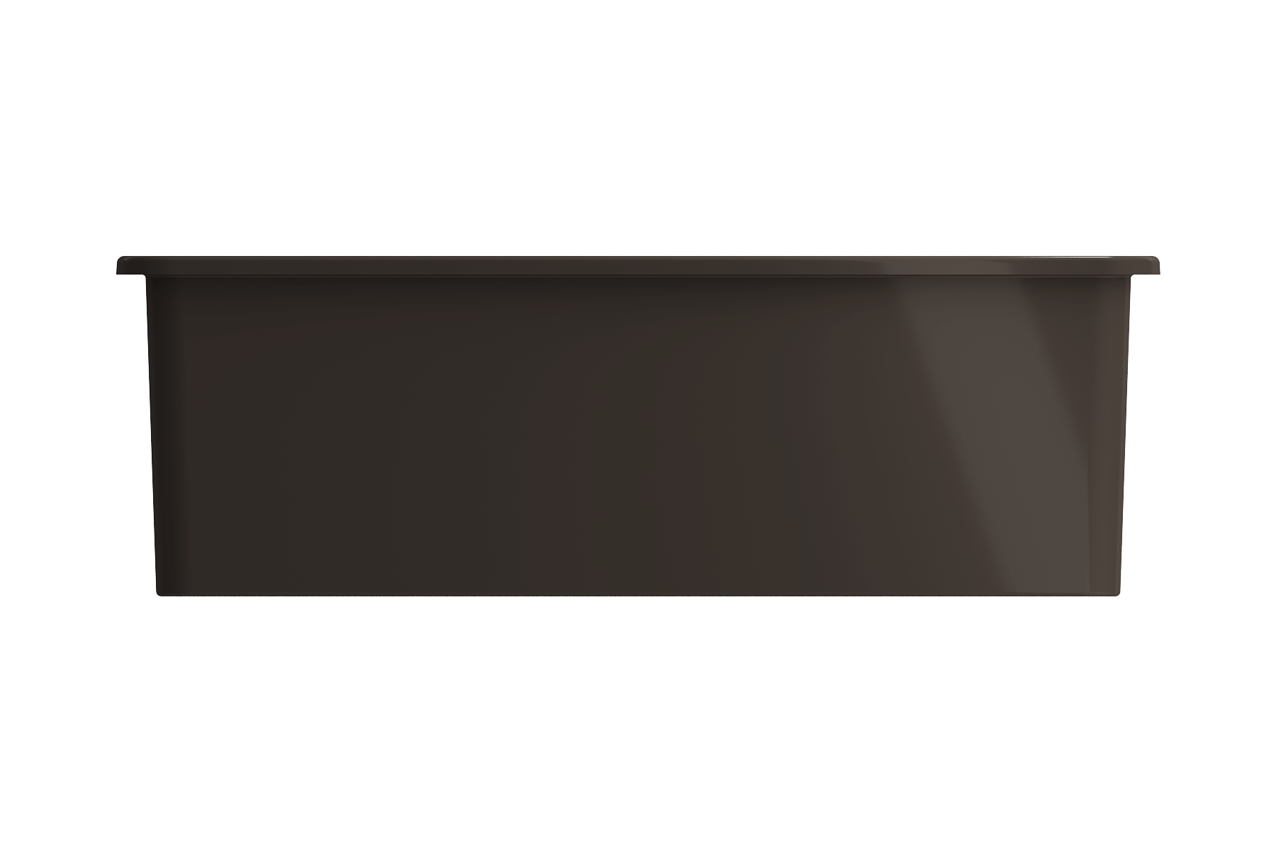 Alternate Image for BOCCHI Sotto 33" Dual Mount Fireclay Kitchen Sink with Accessories, 60/40 Double Bowl, Matte Brown, 1506-025-0120