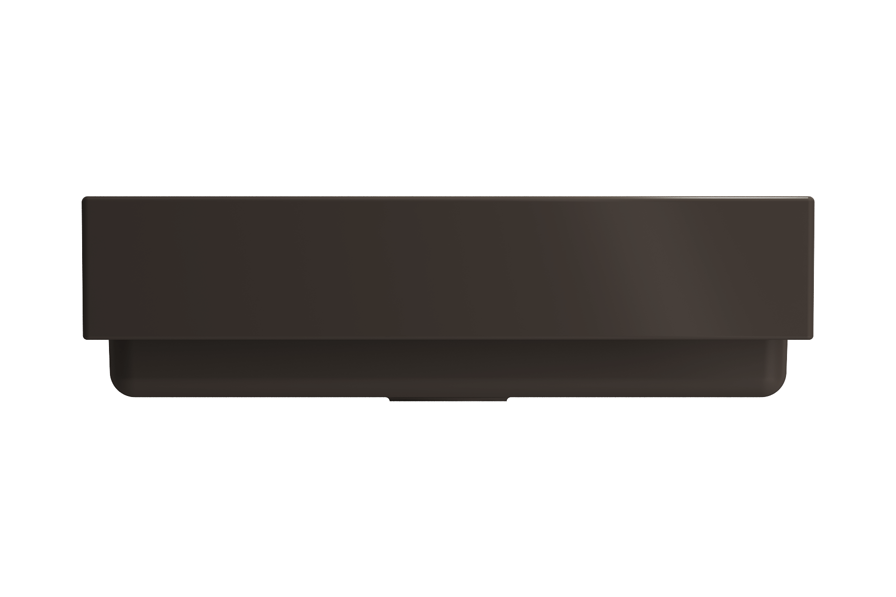 Alternate Image for BOCCHI Nuova 34" Fireclay Retrofit Farmhouse Sink with Accessories, Matte Brown, 1551-025-0120