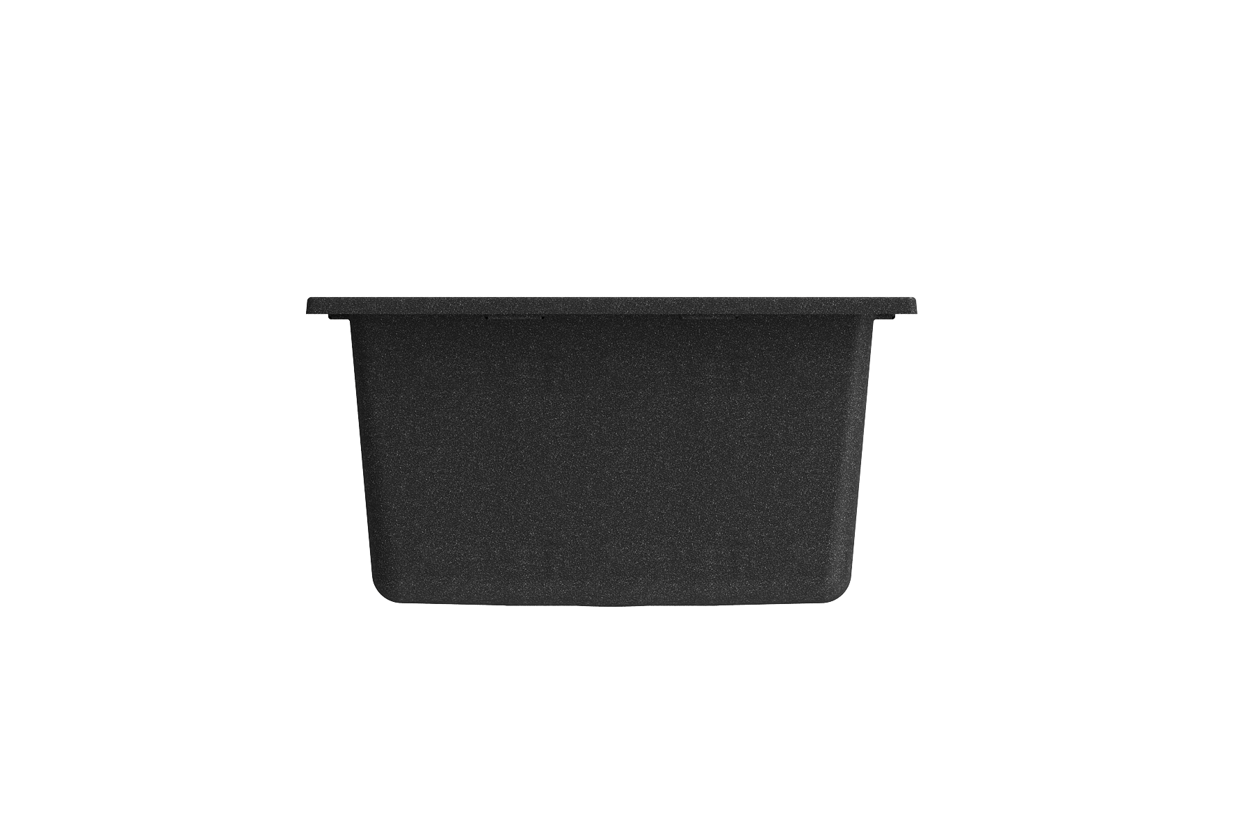 Alternate Image for BOCCHI Campino Uno 16" Rectangle Composite Granite Bar/Prep Sink, Metallic Black, 1608-505-0126