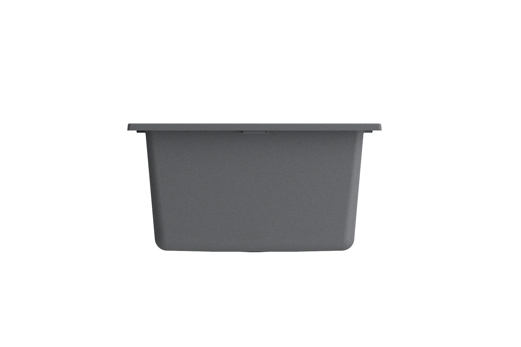 Alternate Image for BOCCHI Campino Uno 16" Rectangle Composite Granite Bar/Prep Sink, Concrete Gray, 1608-506-0126