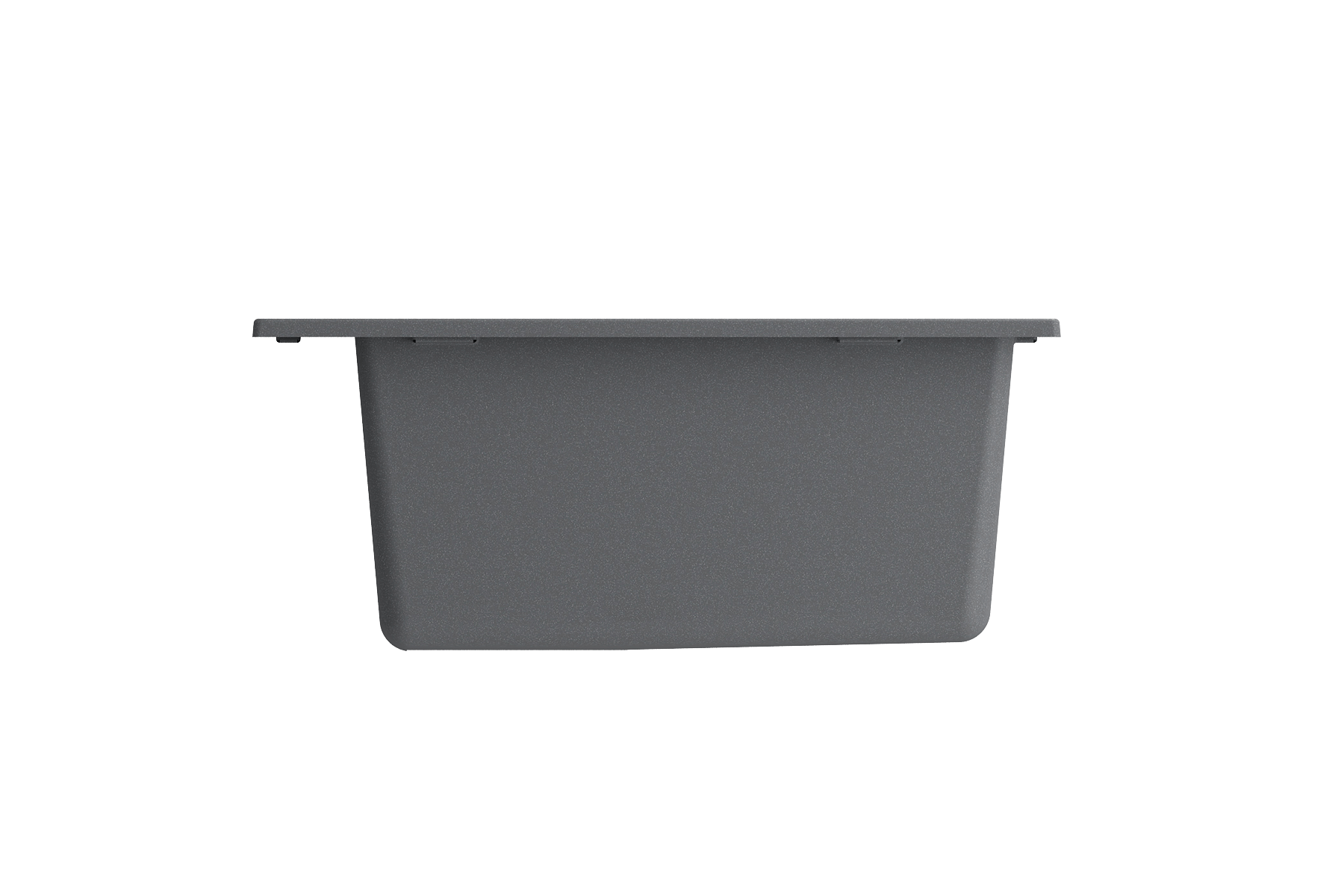Alternate Image for BOCCHI Campino Uno 16" Rectangle Composite Granite Bar/Prep Sink, Concrete Gray, 1608-506-0126