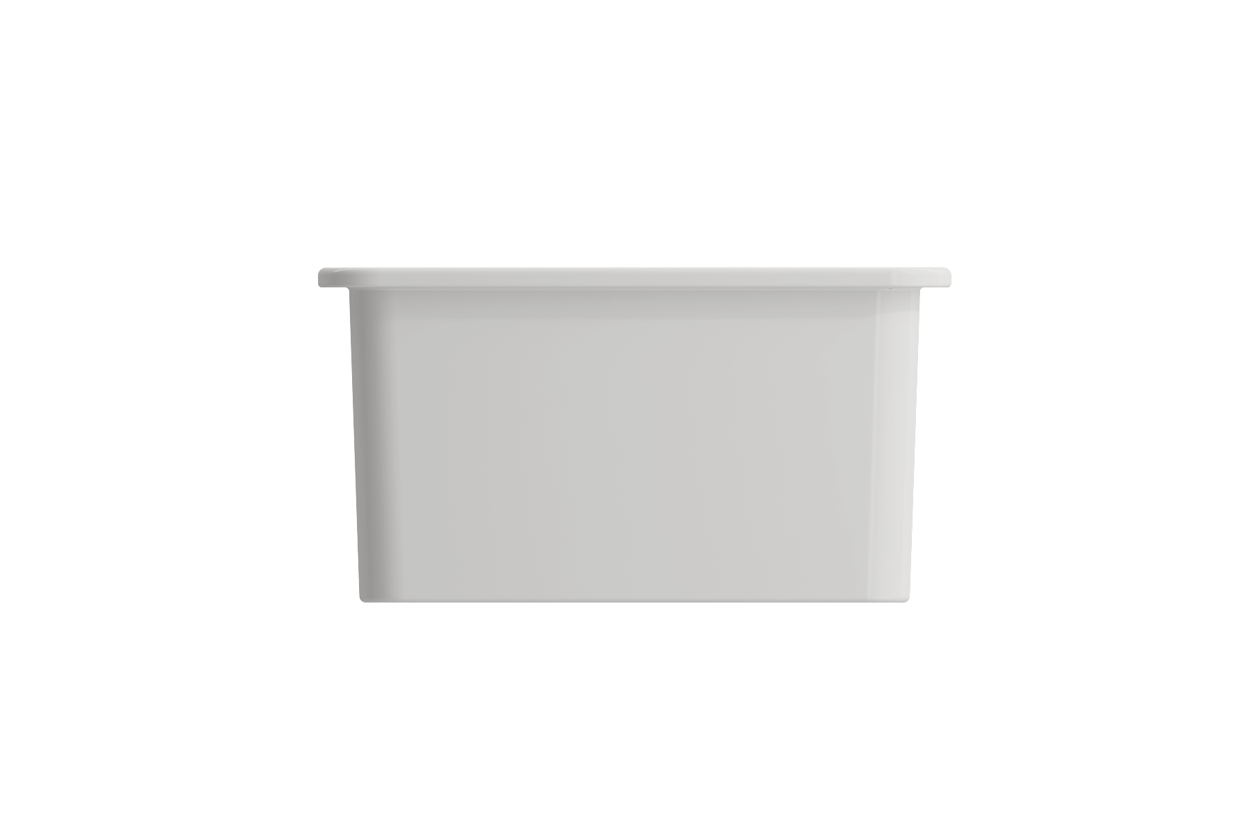 Alternate Image for BOCCHI Sotto 24" Dual Mount Fireclay Kitchen Sink Kit with Accessories, White, 1627-001-0120