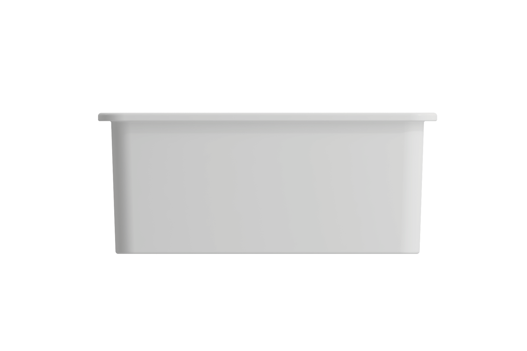 Alternate Image for BOCCHI Sotto 24" Dual Mount Fireclay Kitchen Sink Kit with Accessories, Matte White, 1627-002-0120