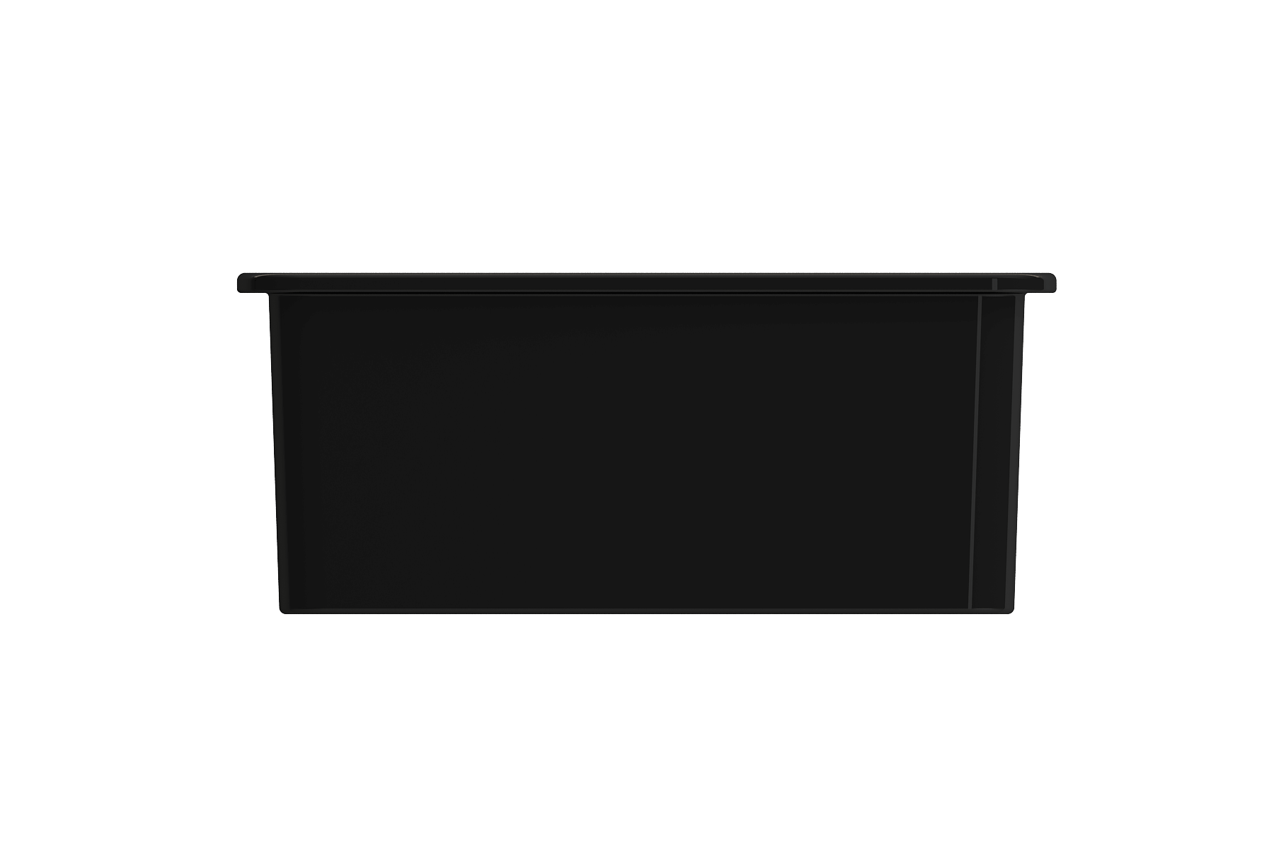 Alternate Image for BOCCHI Sotto 24" Dual Mount Fireclay Kitchen Sink Kit with Accessories, Black, 1627-005-0120