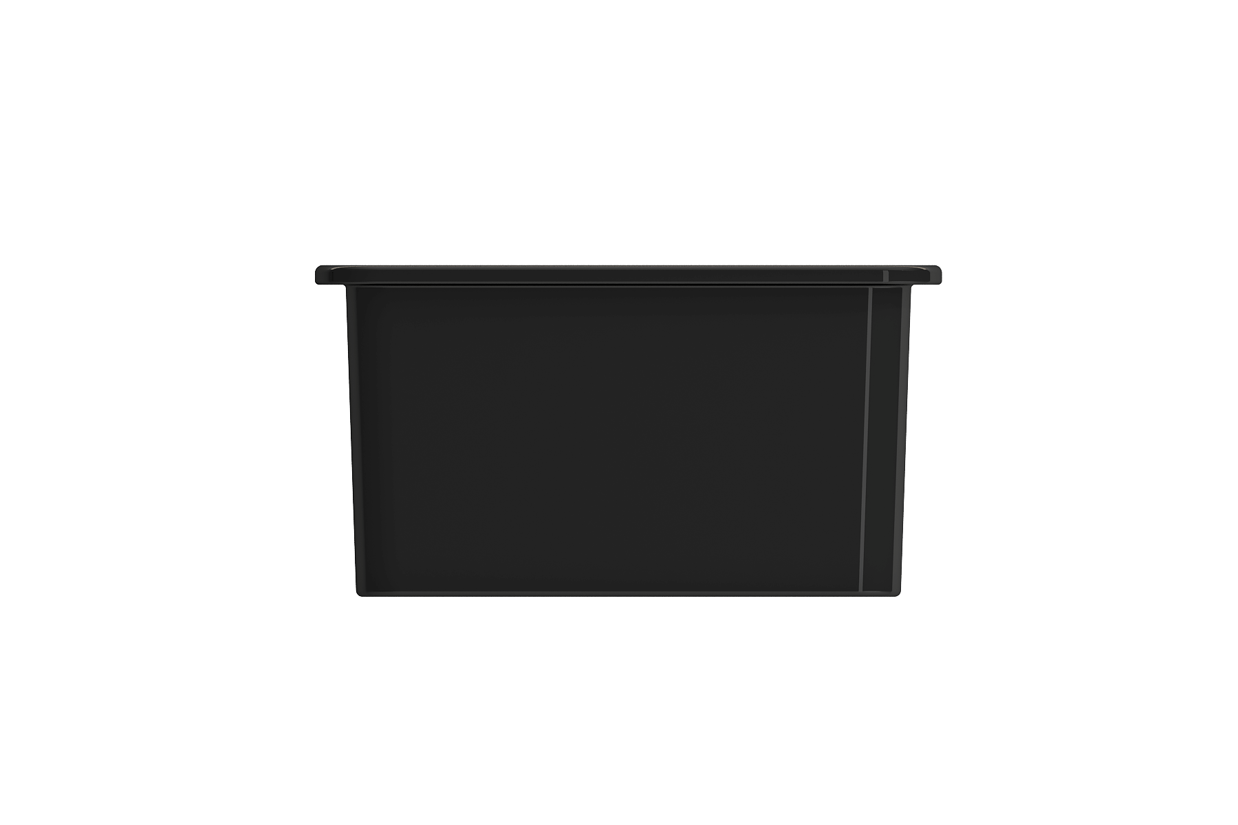 Alternate Image for BOCCHI Sotto 24" Dual Mount Fireclay Kitchen Sink Kit with Accessories, Black, 1627-005-0120