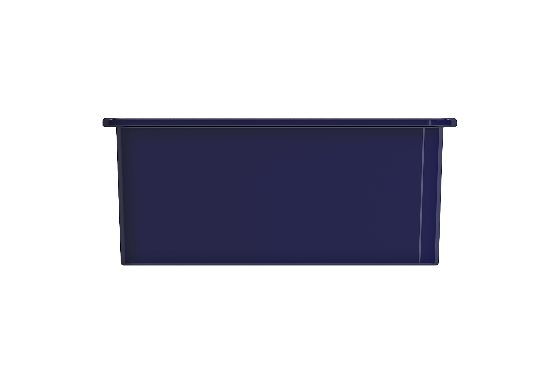 Alternate Image for BOCCHI Sotto 24" Dual Mount Fireclay Kitchen Sink Kit with Accessories, Sapphire Blue, 1627-010-0120