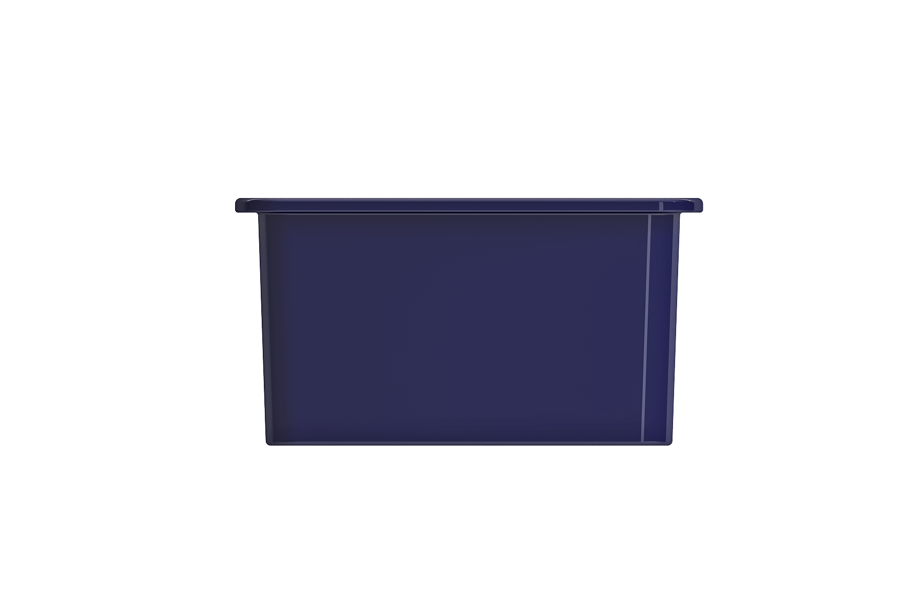 Alternate Image for BOCCHI Sotto 24" Dual Mount Fireclay Kitchen Sink Kit with Accessories, Sapphire Blue, 1627-010-0120