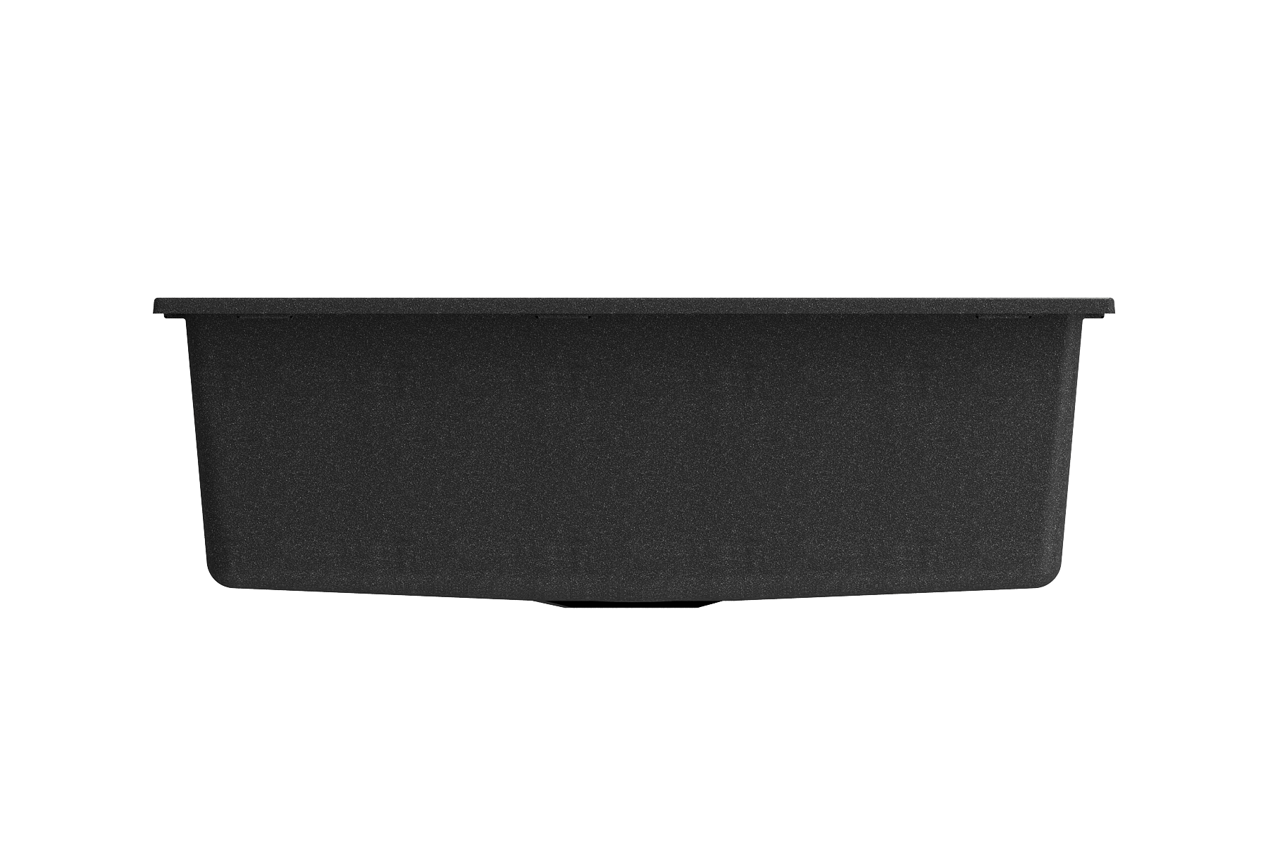 Alternate Image for BOCCHI Campino Uno 27" Dual Mount Granite Kitchen Sink Kit, Metallic Black, 1634-505-0126