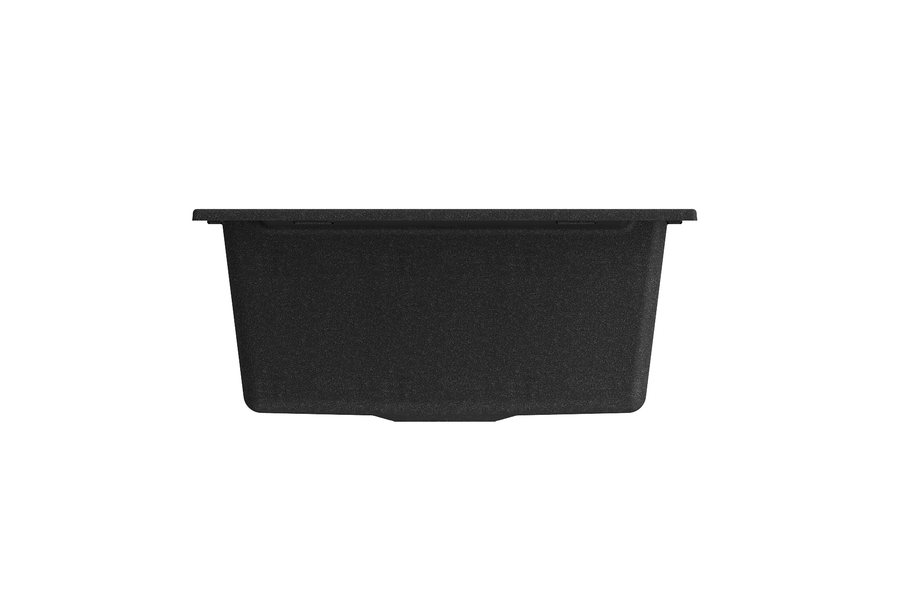 Alternate Image for BOCCHI Levanzo 39" Dual Mount Granite Kitchen Sink Kit, Metallic Black, Includes Drainboard, 1635-505-0120