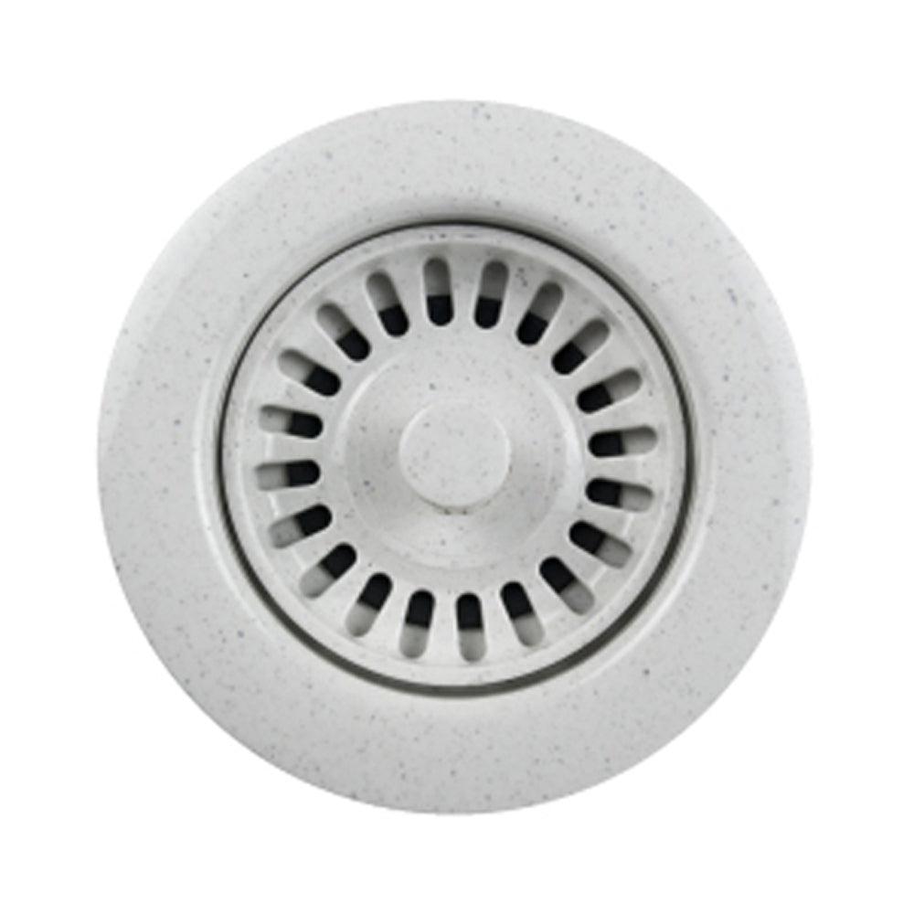 Alternate Image for Houzer 3.5" Plastic Basket Strainer, White, 190-9266