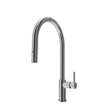 BOCCHI Baveno Duo 1.75 GPM 90 Degree Forward Brass Kitchen Faucet, Chrome, 2028 0001 CH