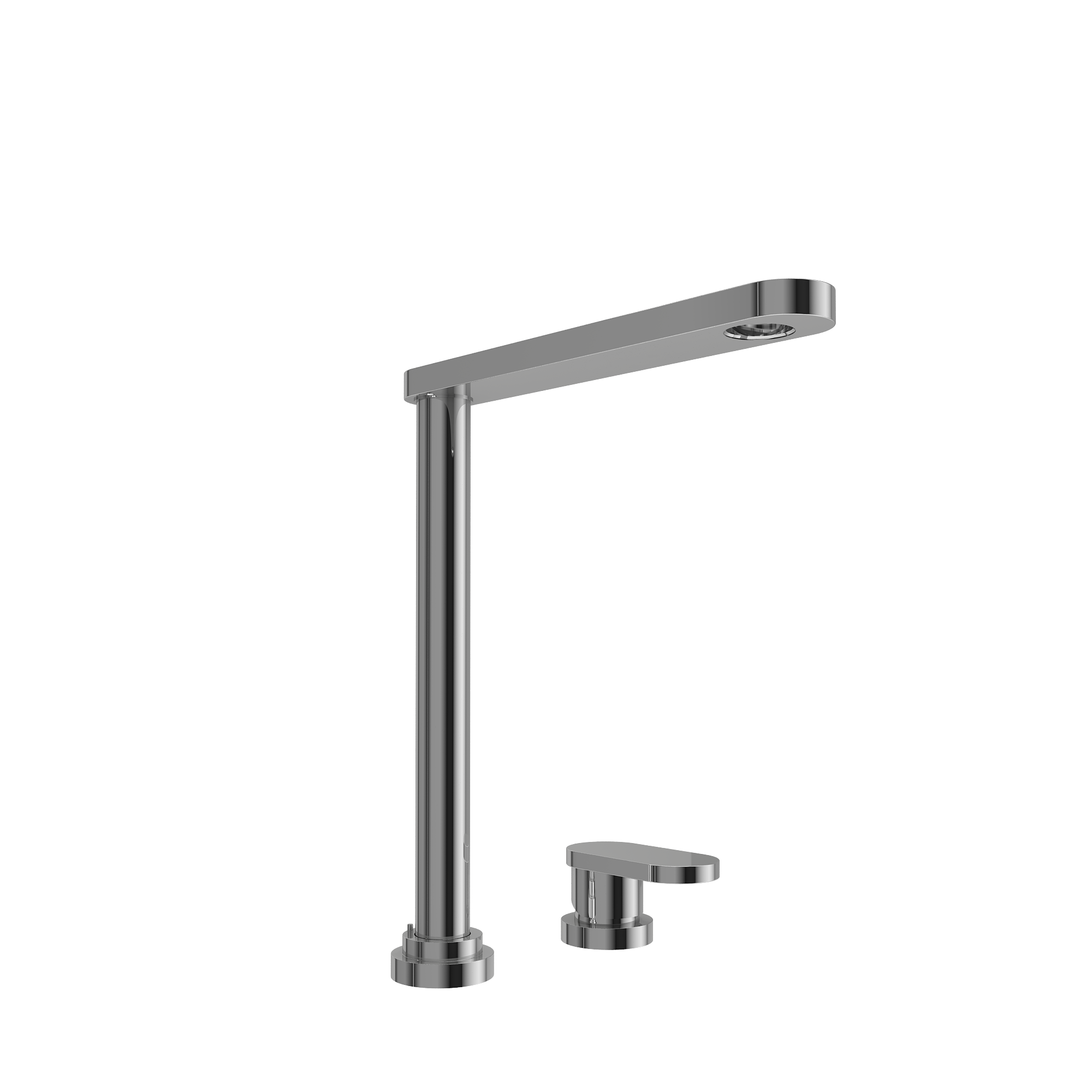 Alternate Image for BOCCHI Baveno Move 1.75 GPM Lever Brass Kitchen Faucet, Chrome, 2030 0001 CH