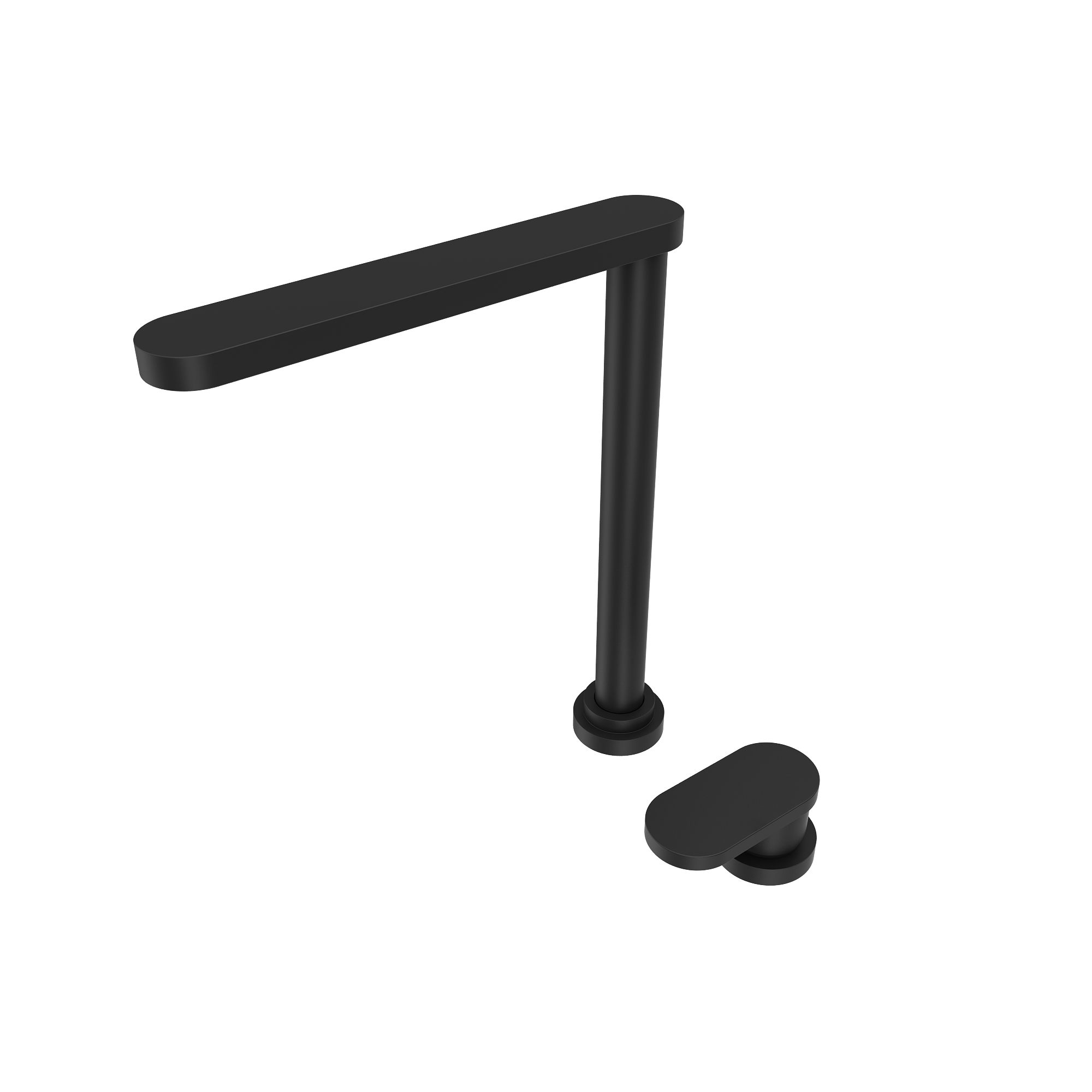 Alternate Image for BOCCHI Baveno Move 1.75 GPM Lever Brass Kitchen Faucet, Jet Black, 2030 0001 JB