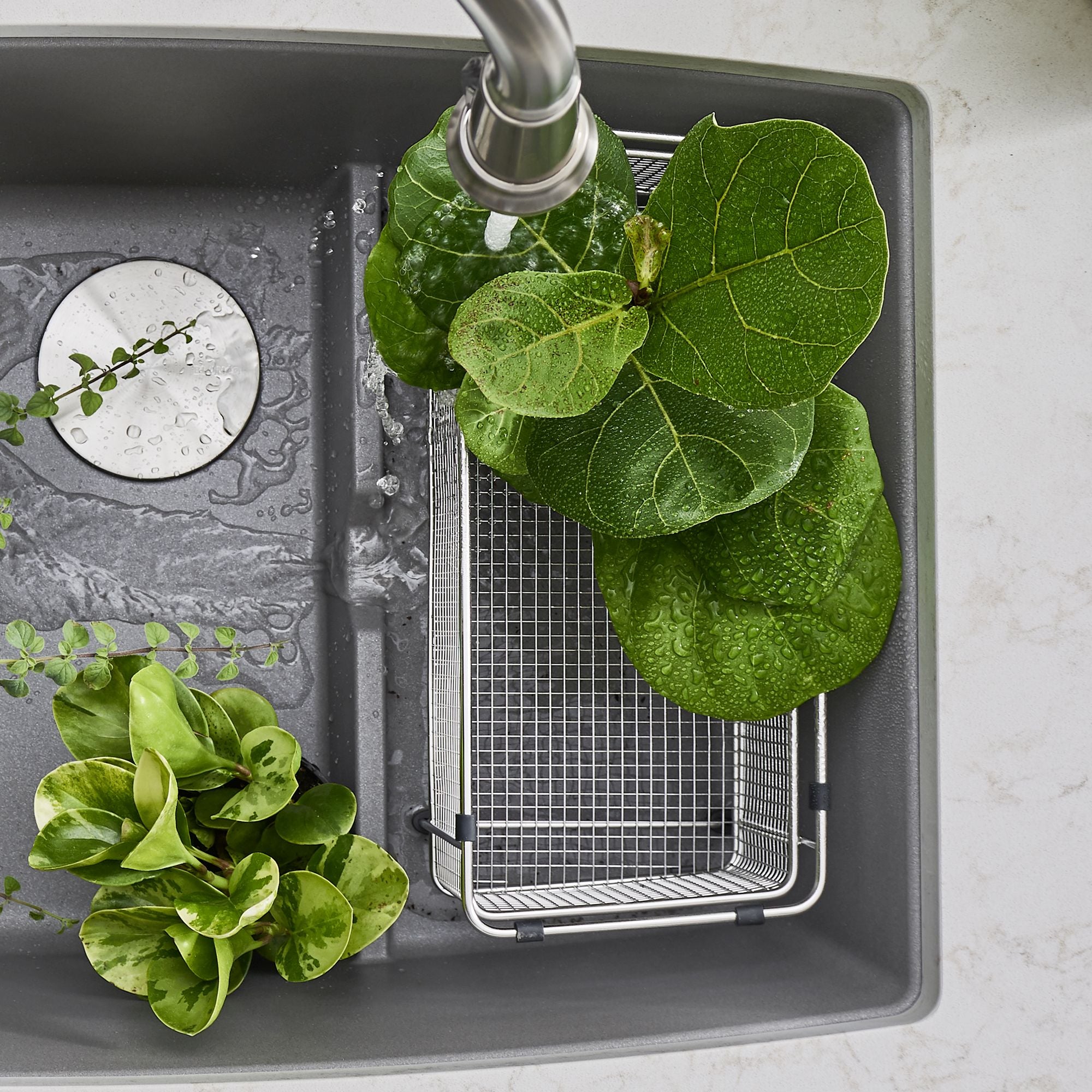 Alternate Image for Blanco Mesh Basket - Stainless Steel (Performa Cascade), 222401