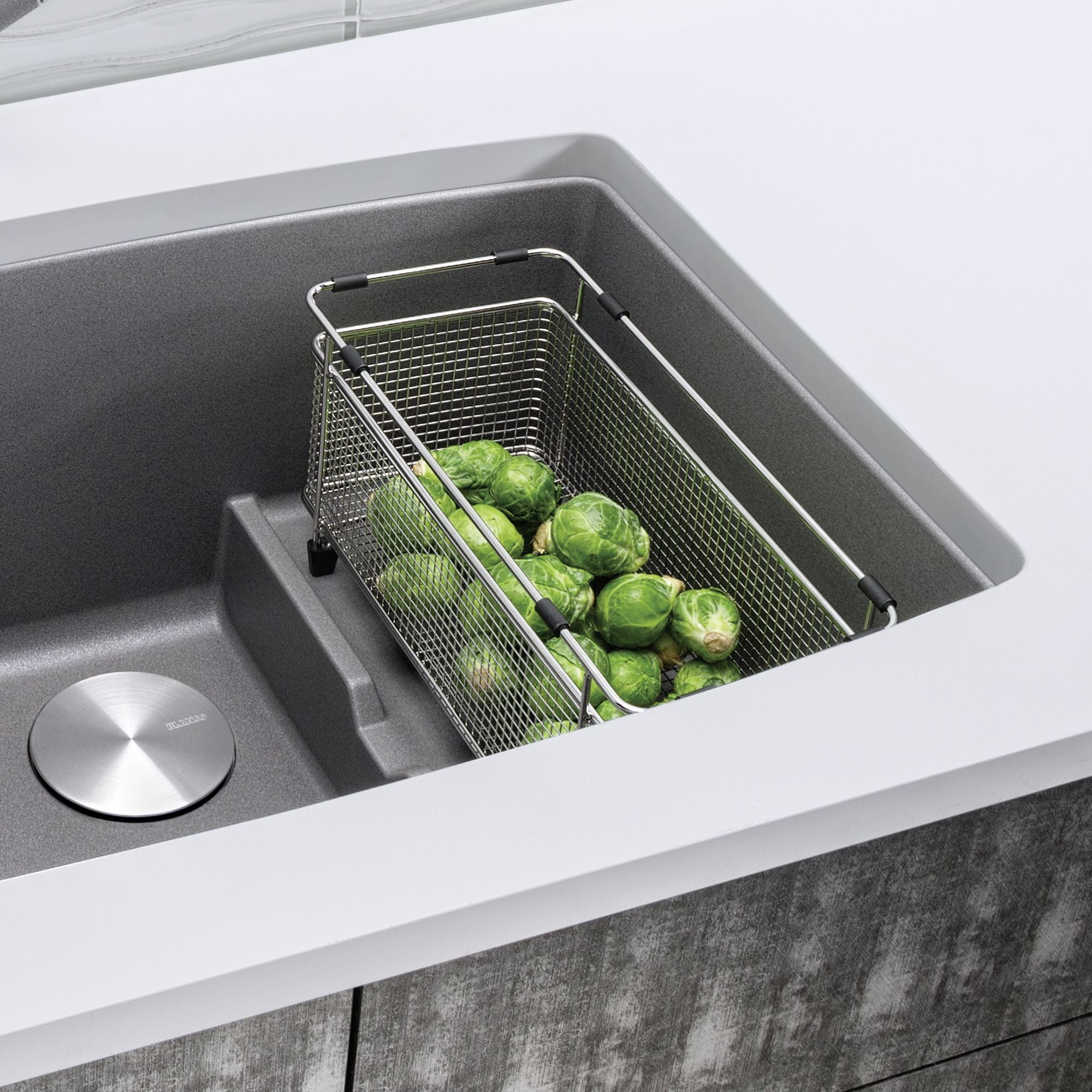 Alternate Image for Blanco Mesh Basket - Stainless Steel (Performa Cascade), 222401