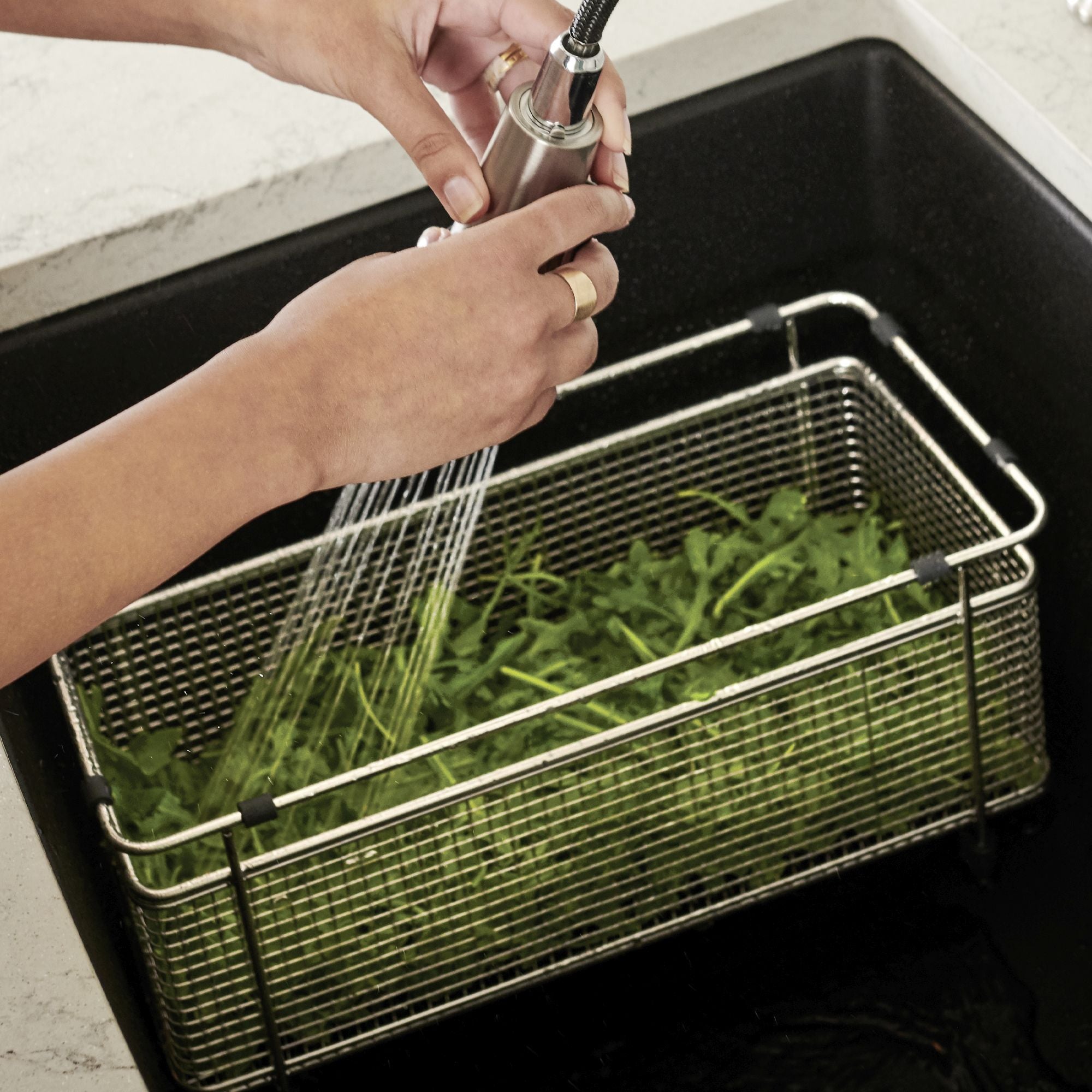 Alternate Image for Blanco Mesh Basket - Stainless Steel (Performa Cascade), 222401