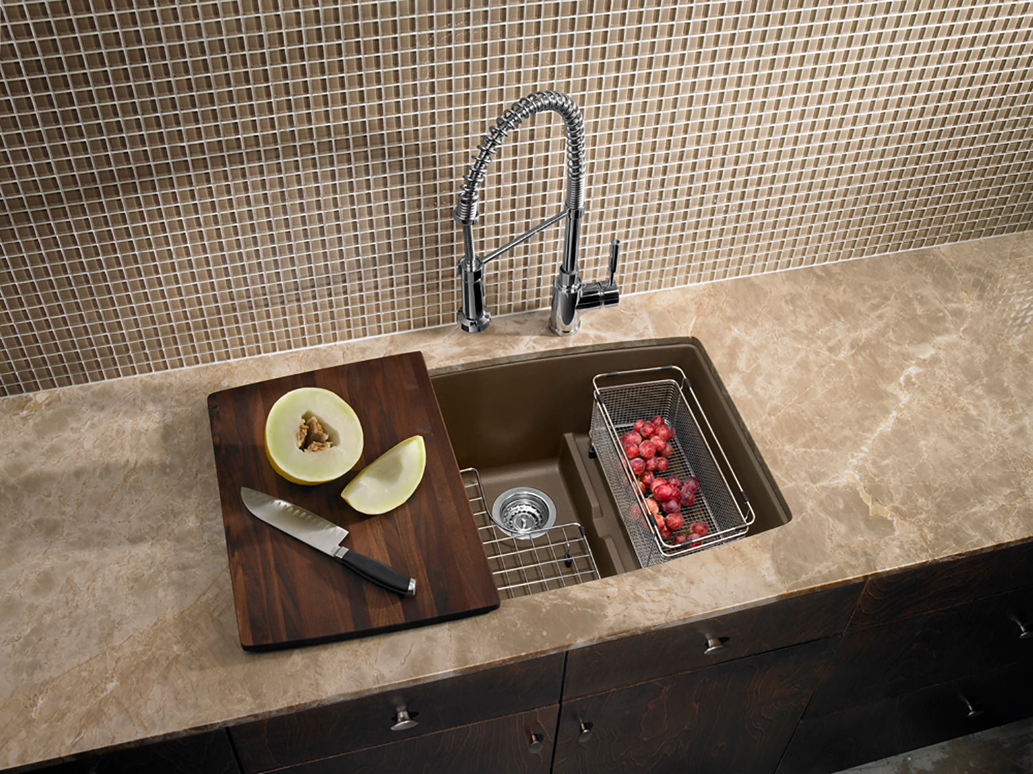 Blanco Wood Cutting Board (Performa Super Single Bowl), 222591